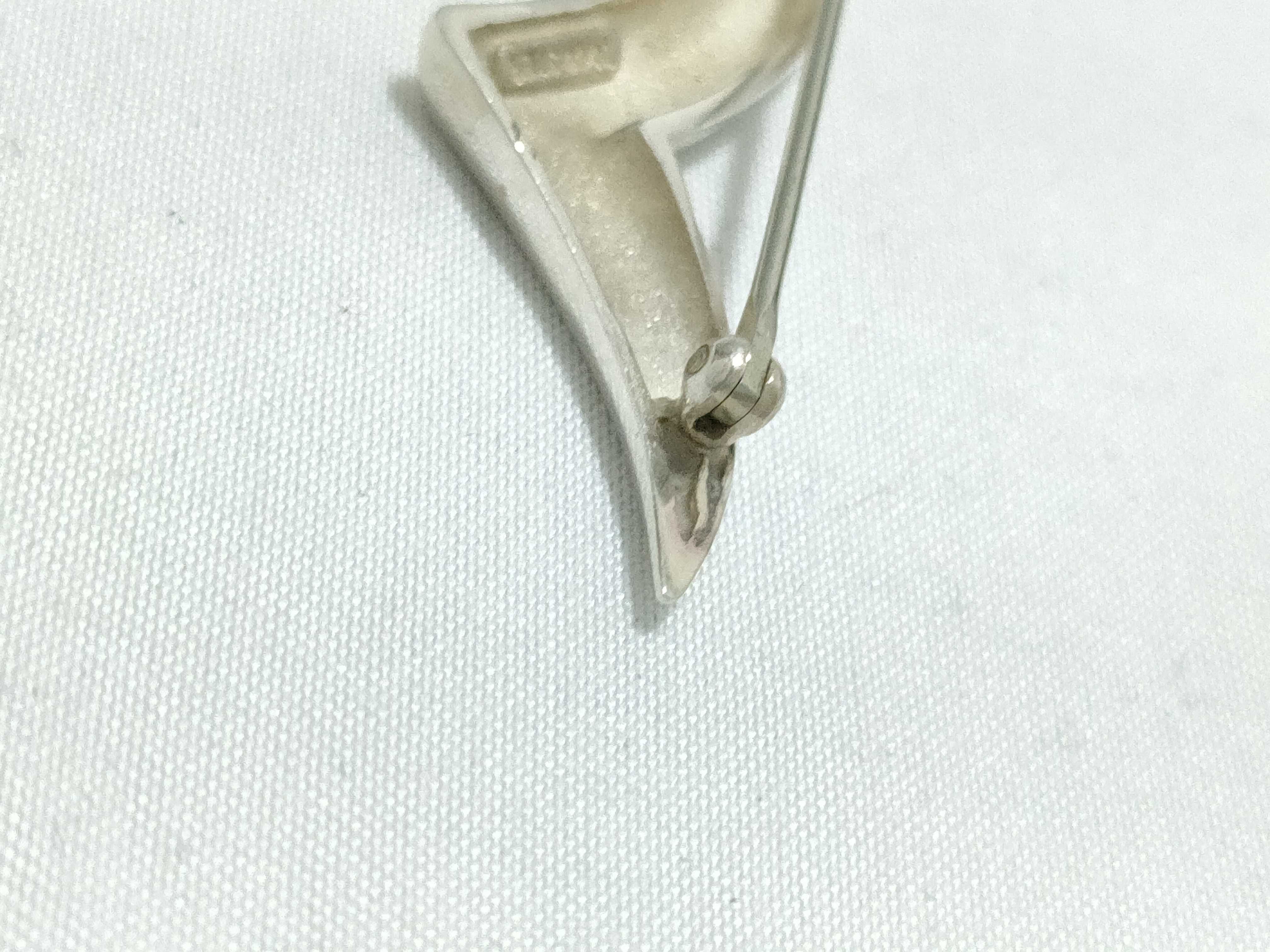 Beaucraft Sterling Silver Modernist Stylized Seagull Brooch