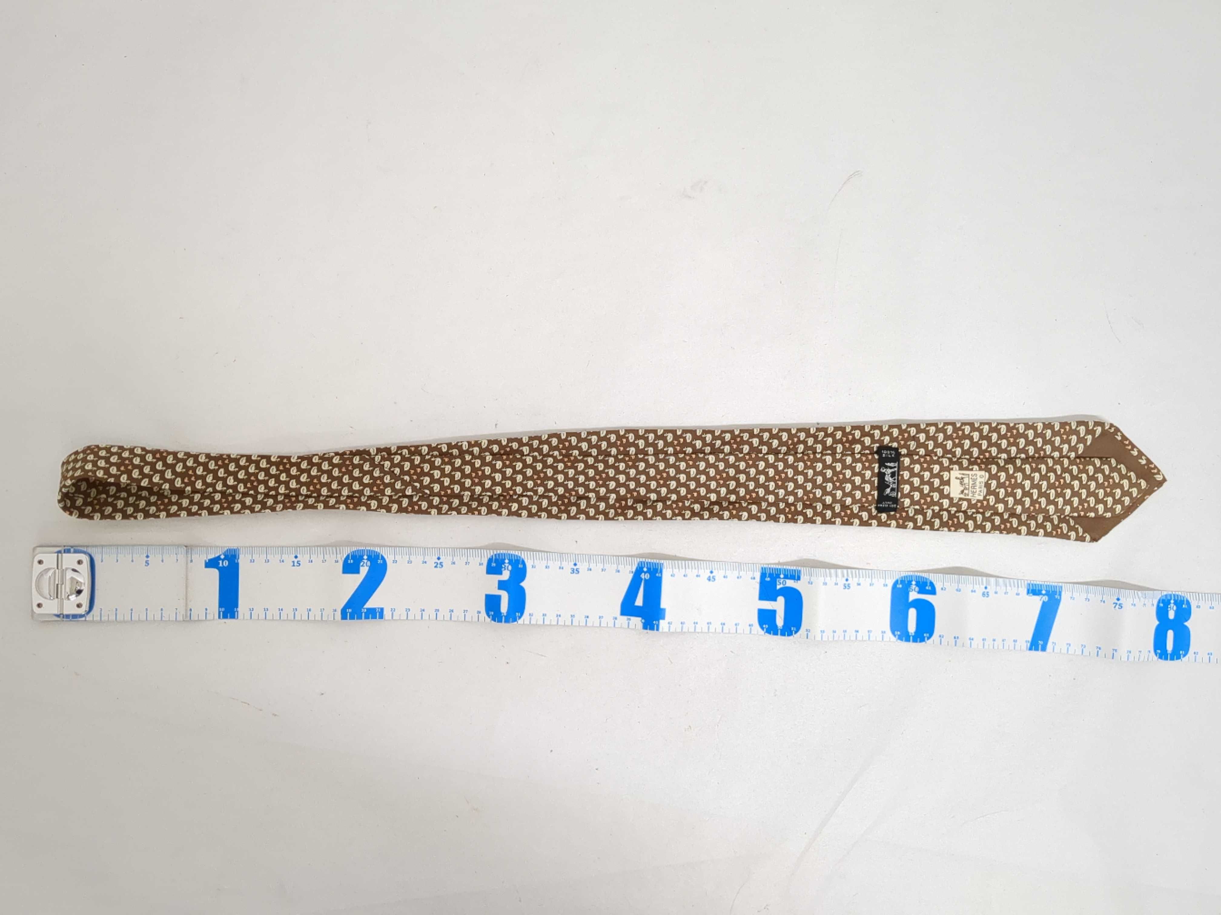 Two Hermes Paris Silk Neckties