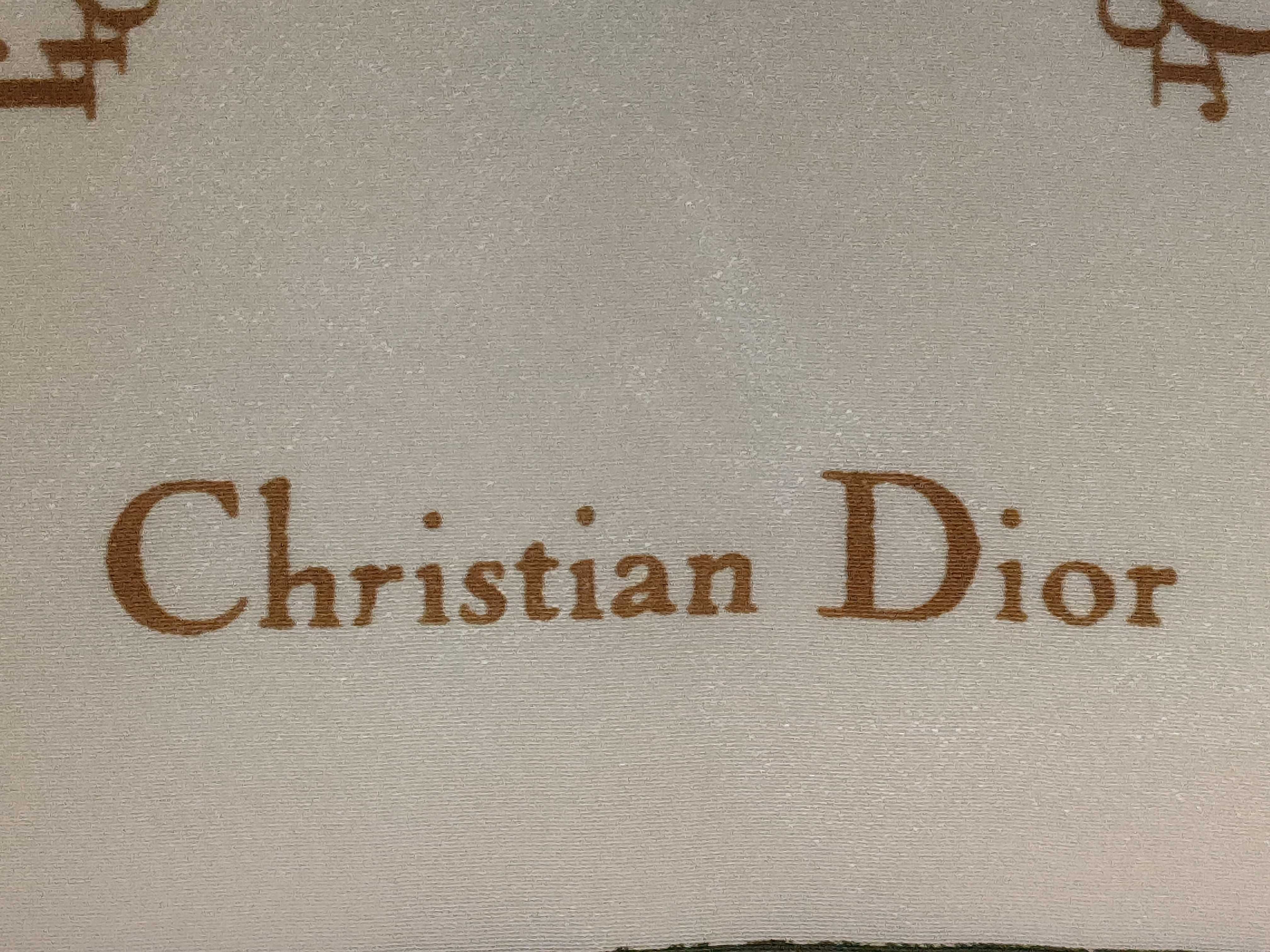 Christian Dior Monogram Silk Scarf