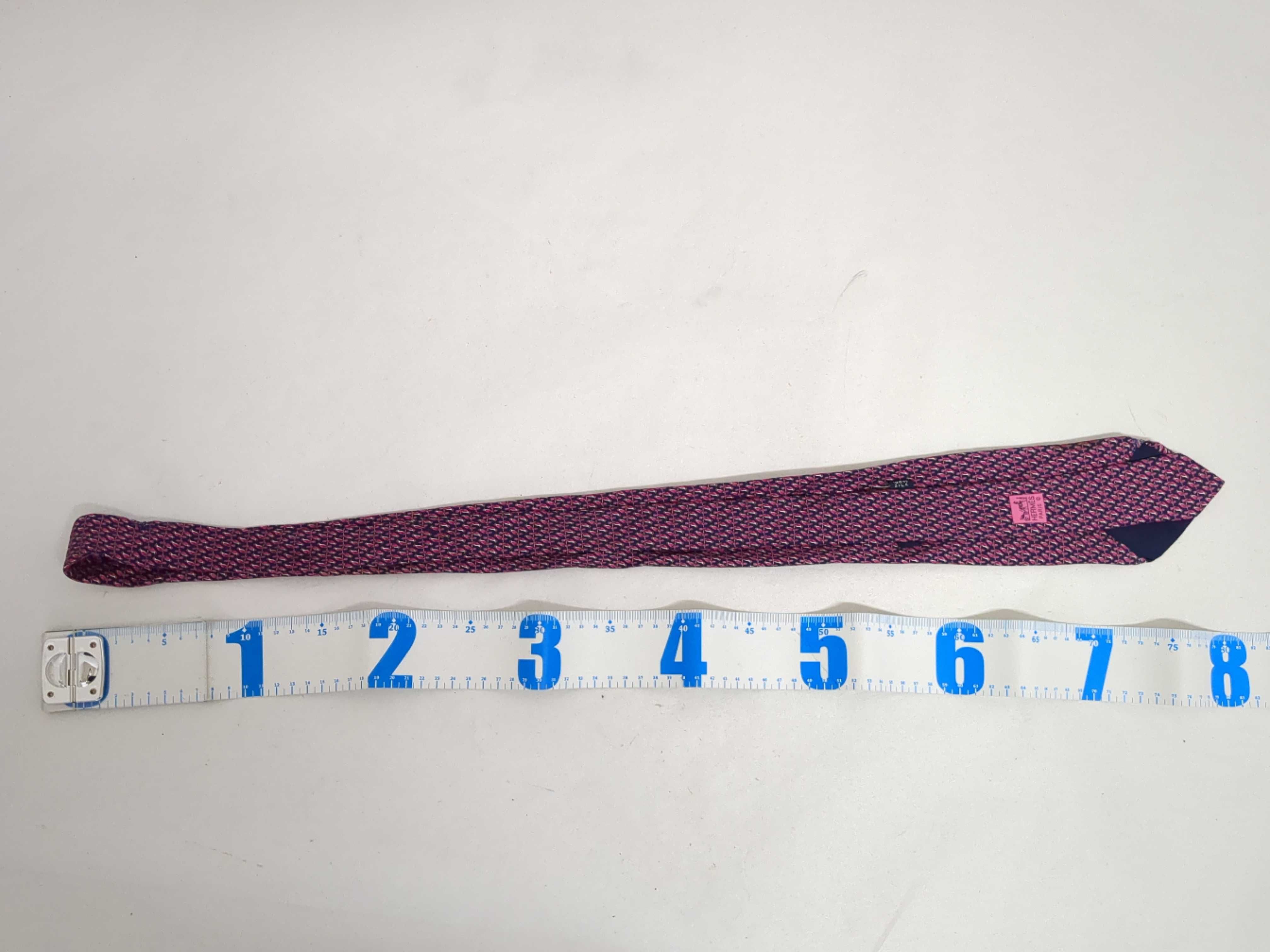 Two Silk Designer Neckties including Hermès Paris