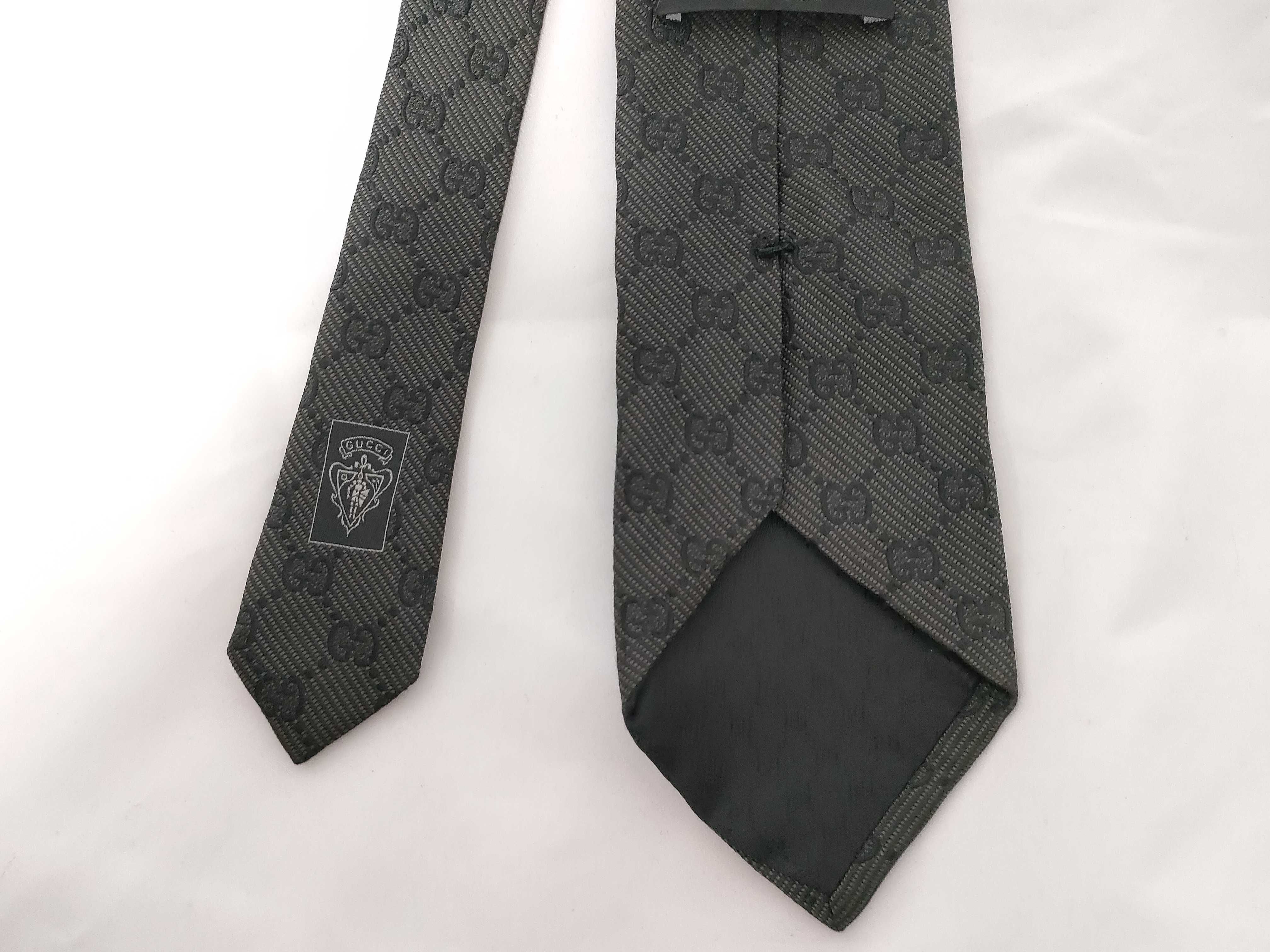 Gucci GG Silk Jacquard Monogram Necktie
