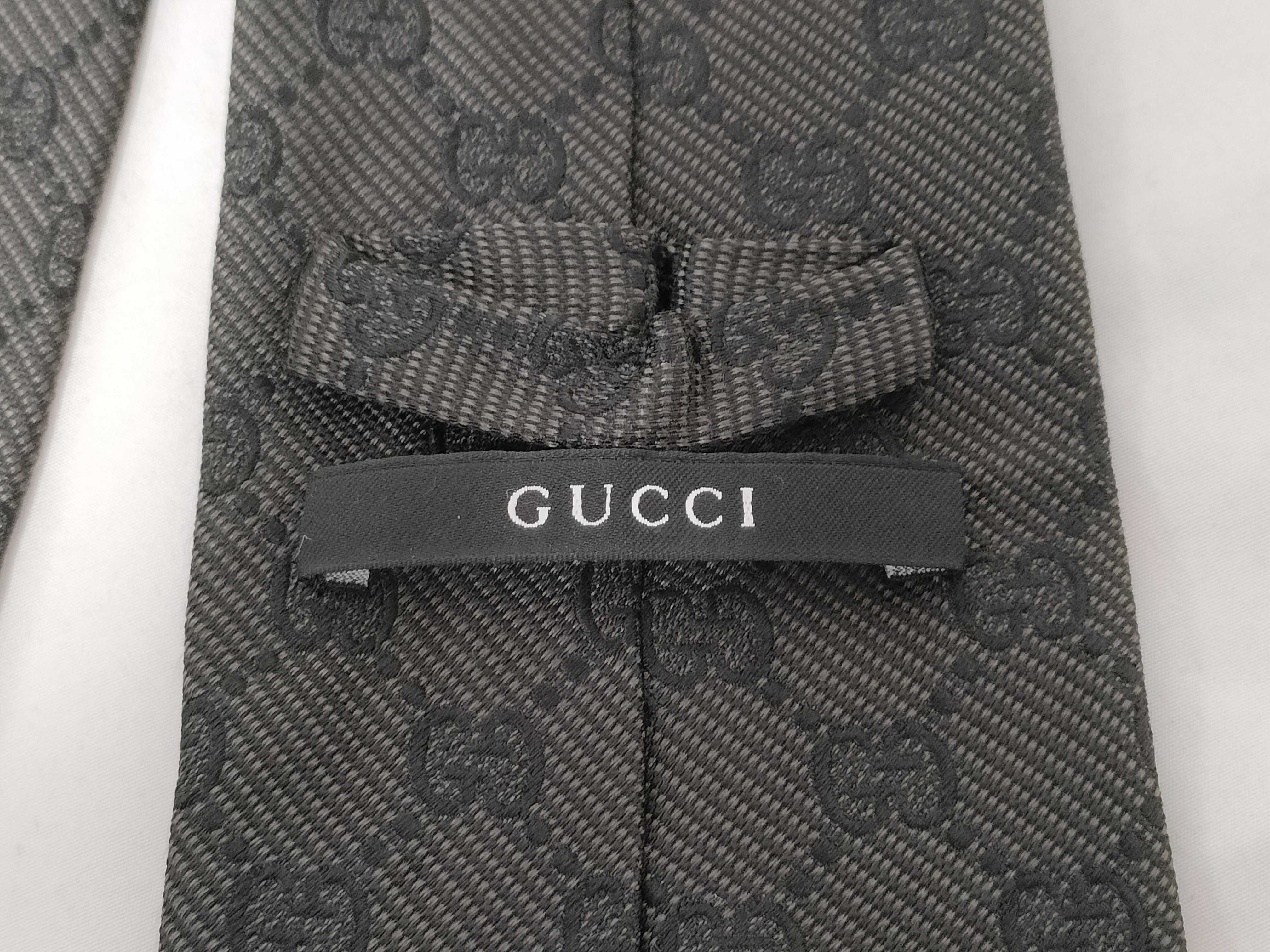 Gucci GG Silk Jacquard Monogram Necktie