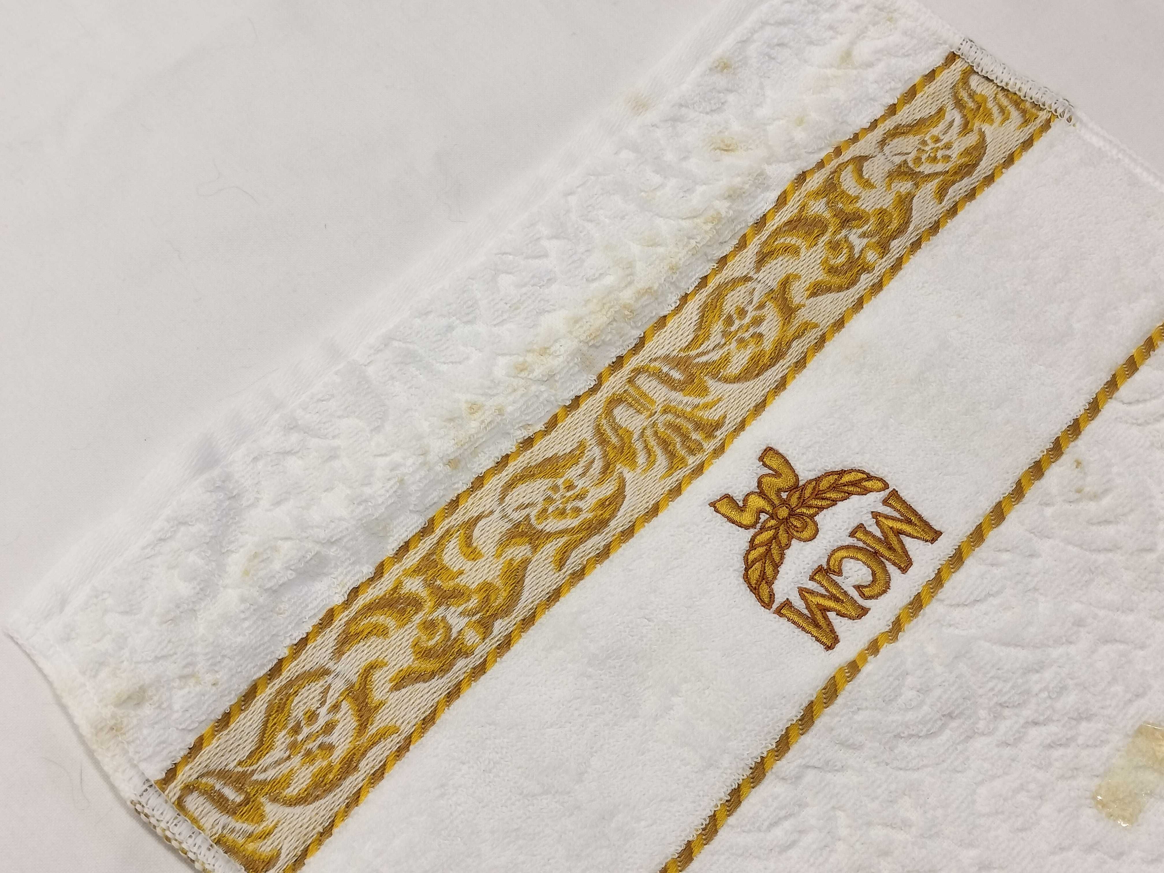 A Trio of MCM Branded Hand Towels