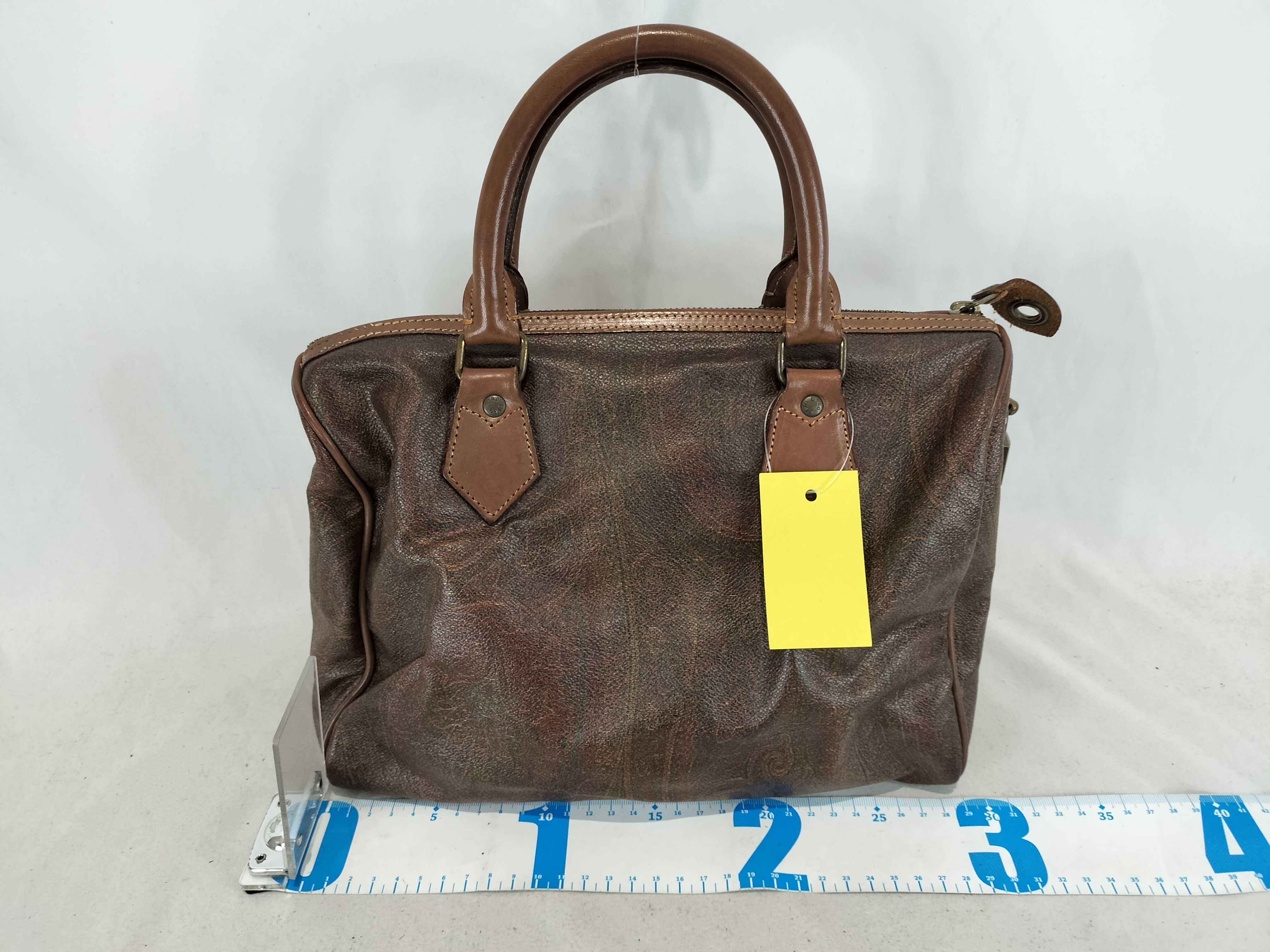 Etro Paisley Coated Canvas and Leather Boston Bag