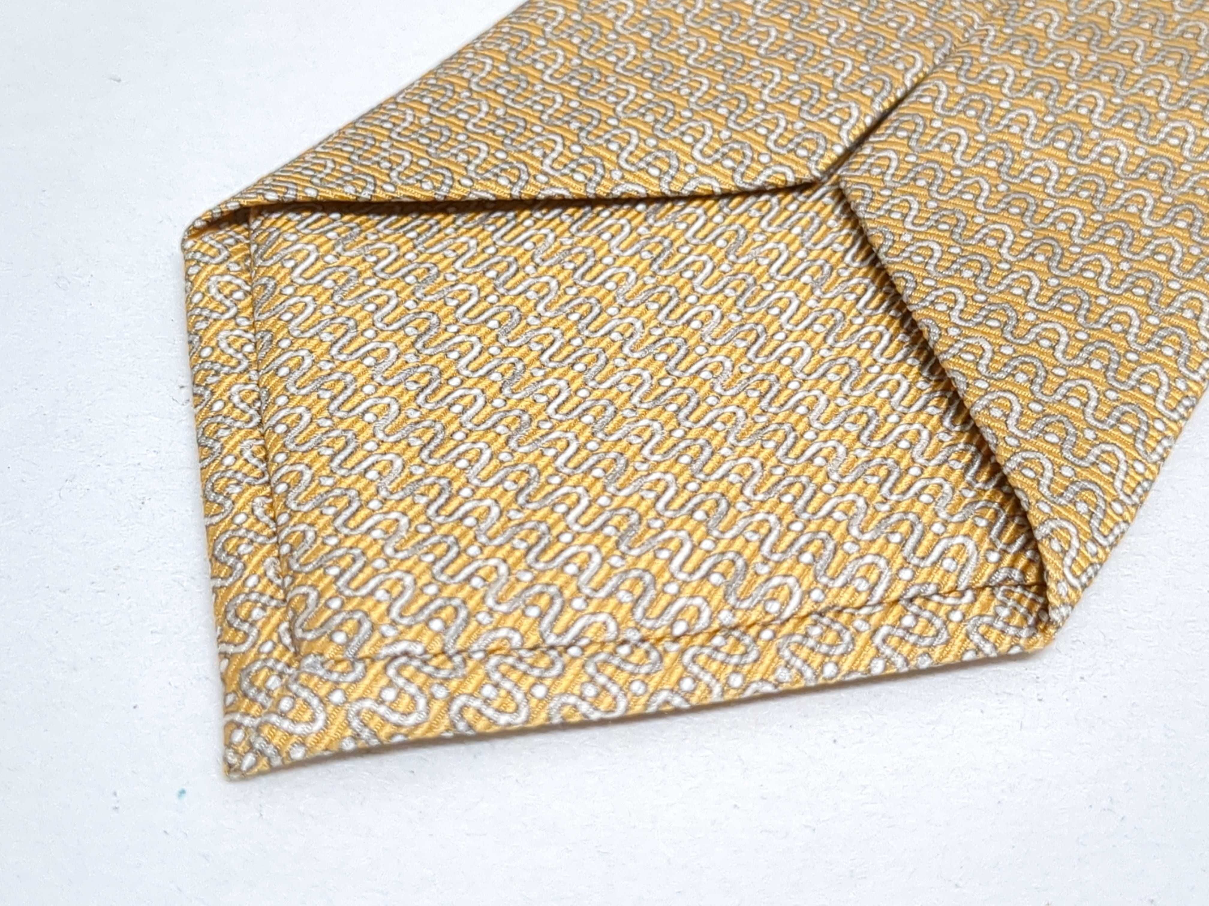 A Pair of Designer Silk Neckties Including One by Bvlgari