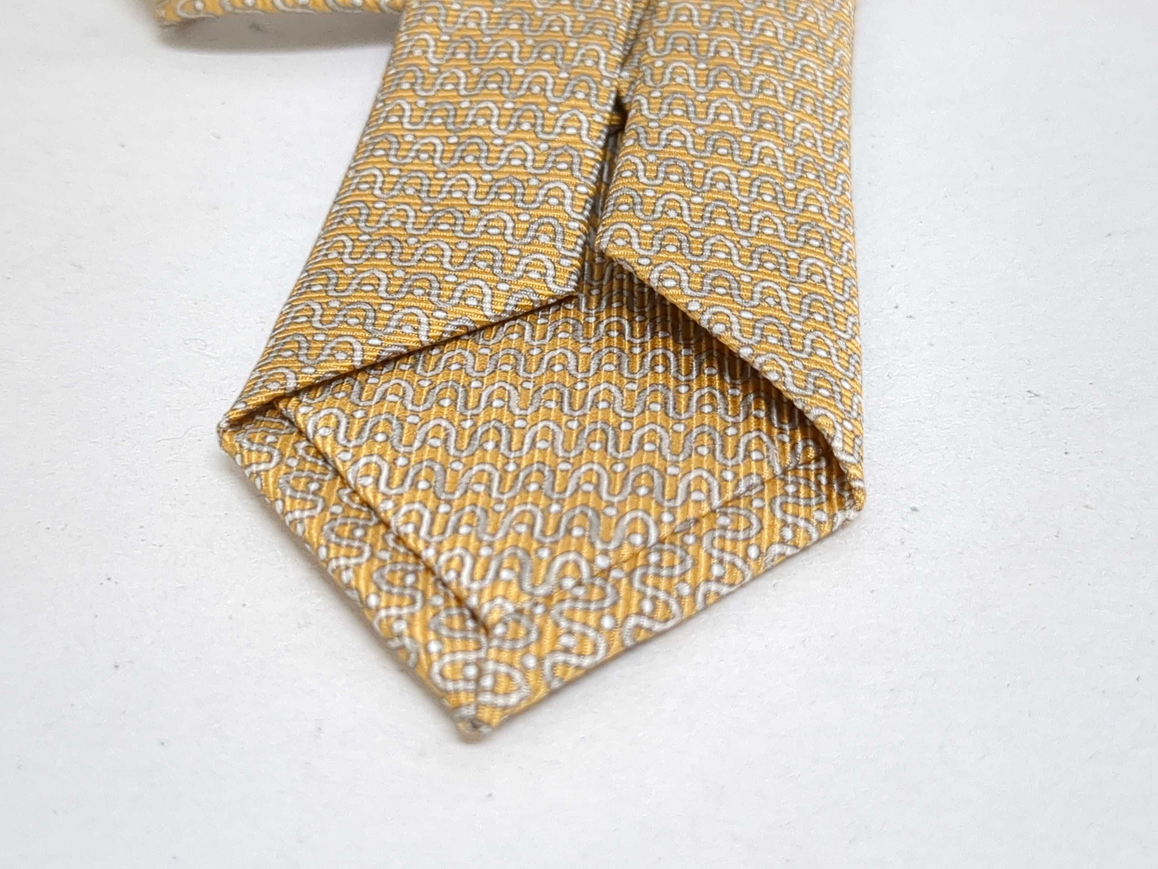 A Pair of Designer Silk Neckties Including One by Bvlgari