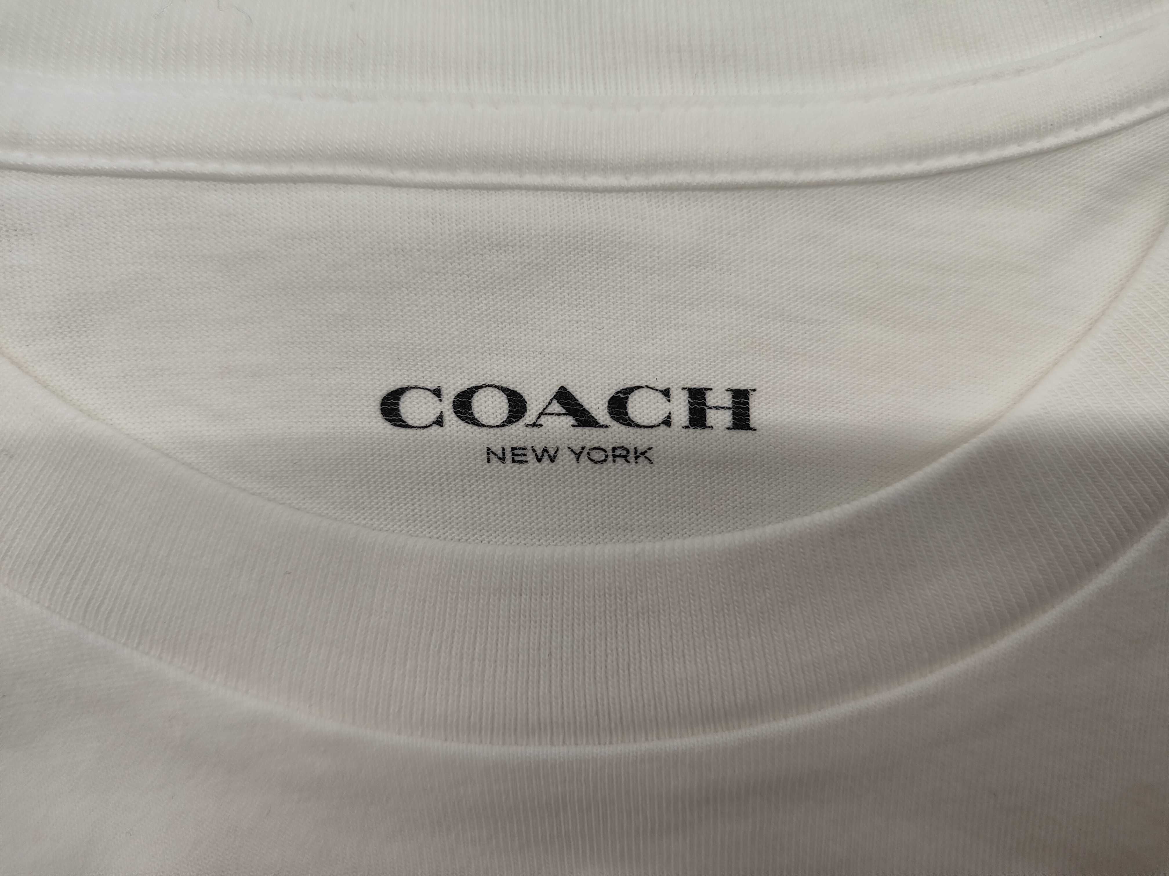 Coach New York Statue of Liberty Graphic Cotton T-Shirt