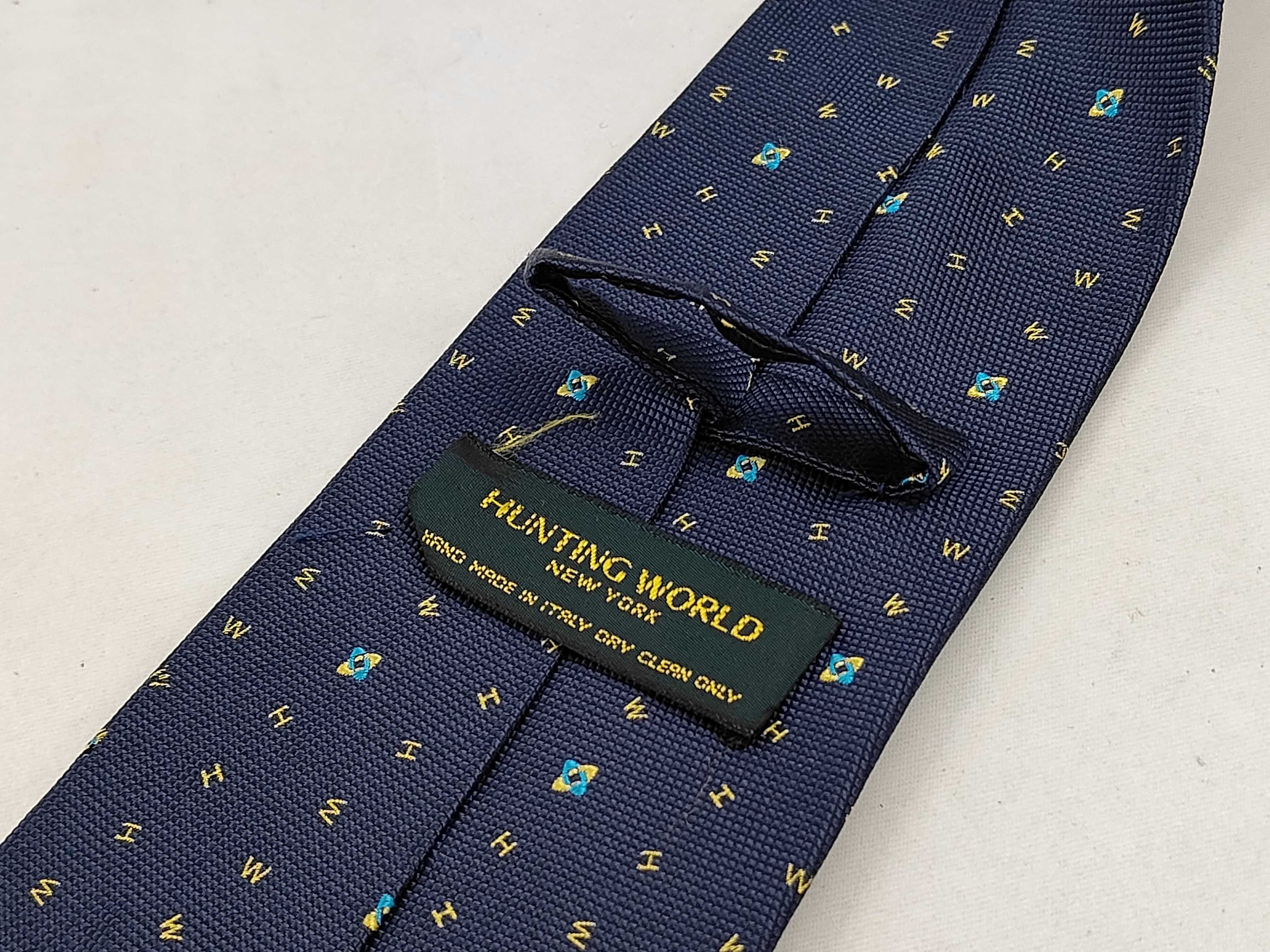 A Collection of Italian Designer Silk Neckties including Fendi, Salvatore Ferragamo, Trussardi, and Hunting World