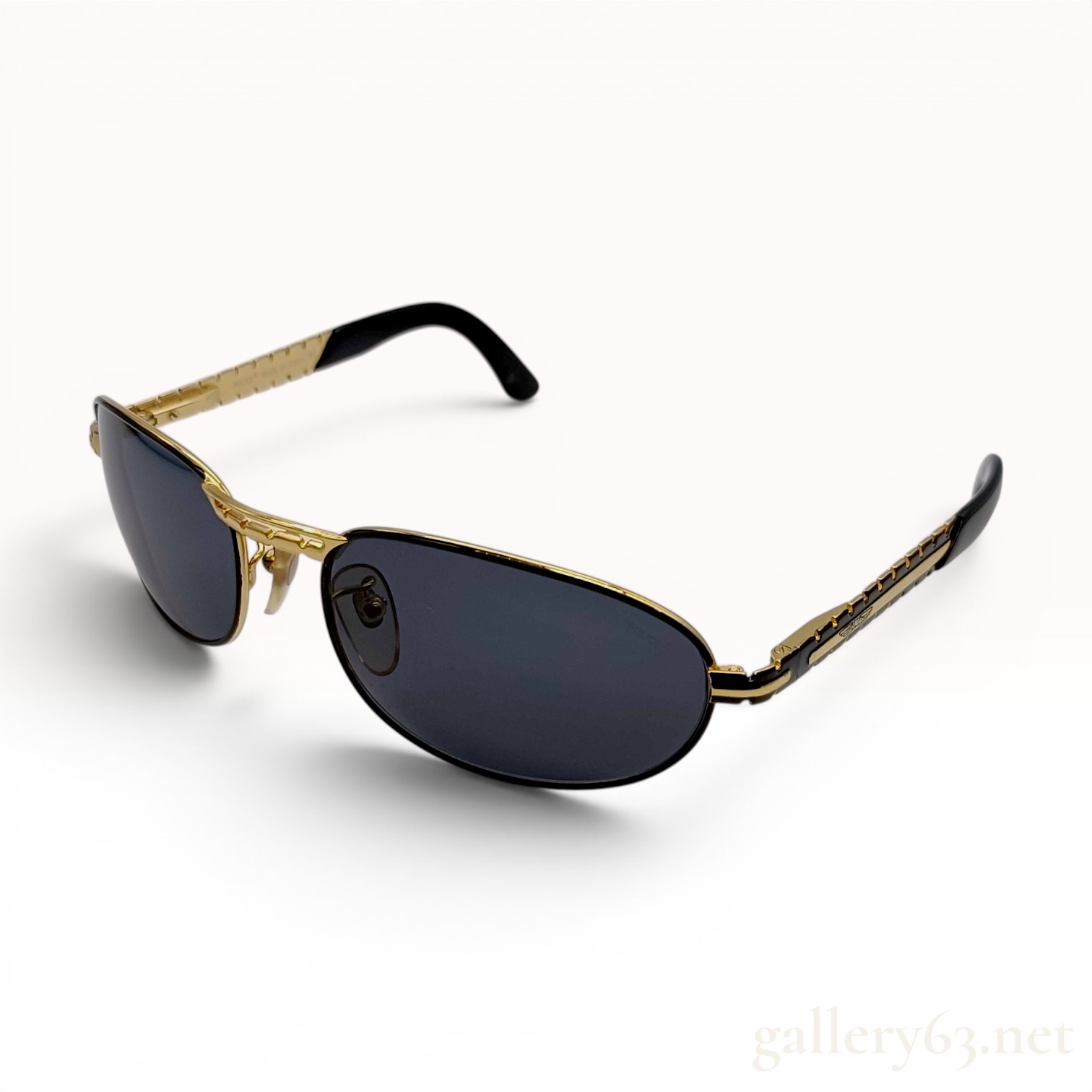 Police Model 2281 Color 101 Gold Toned Oval Sunglasses