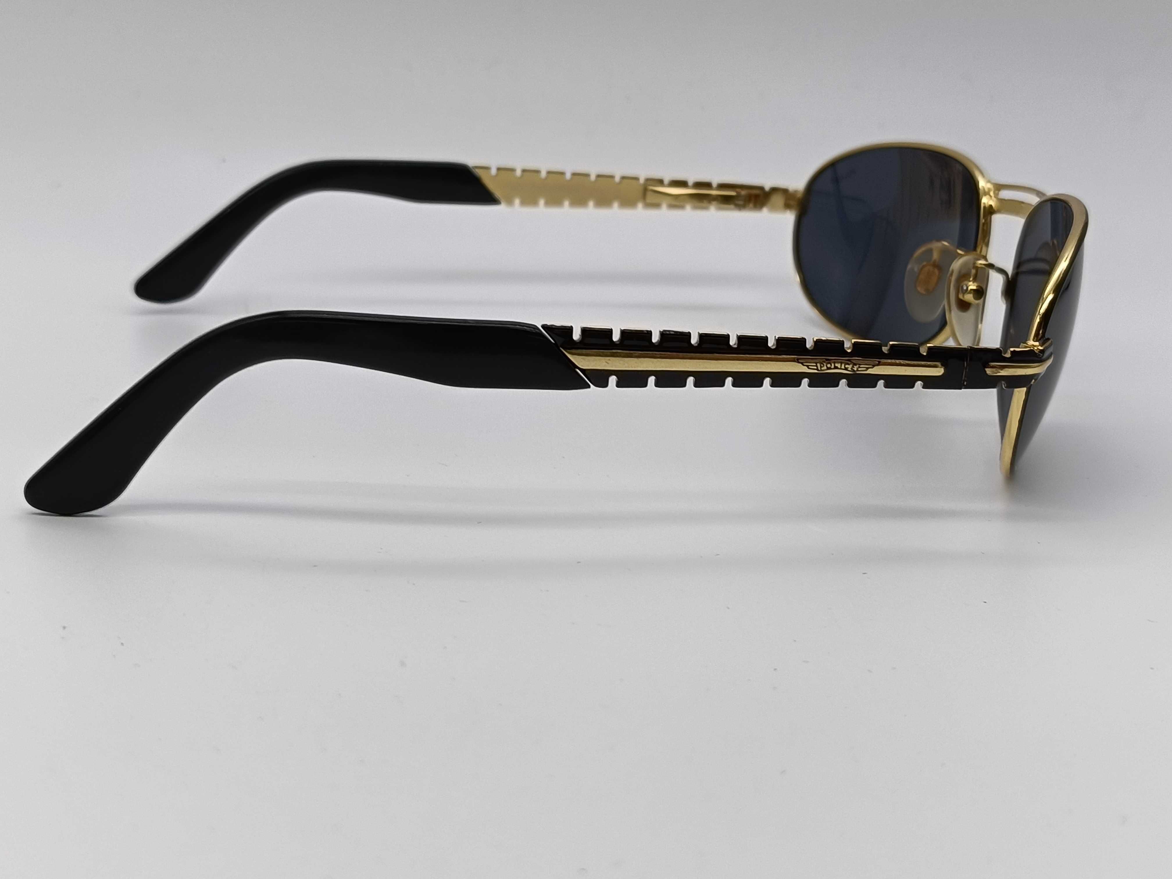 Police Model 2281 Color 101 Gold Toned Oval Sunglasses