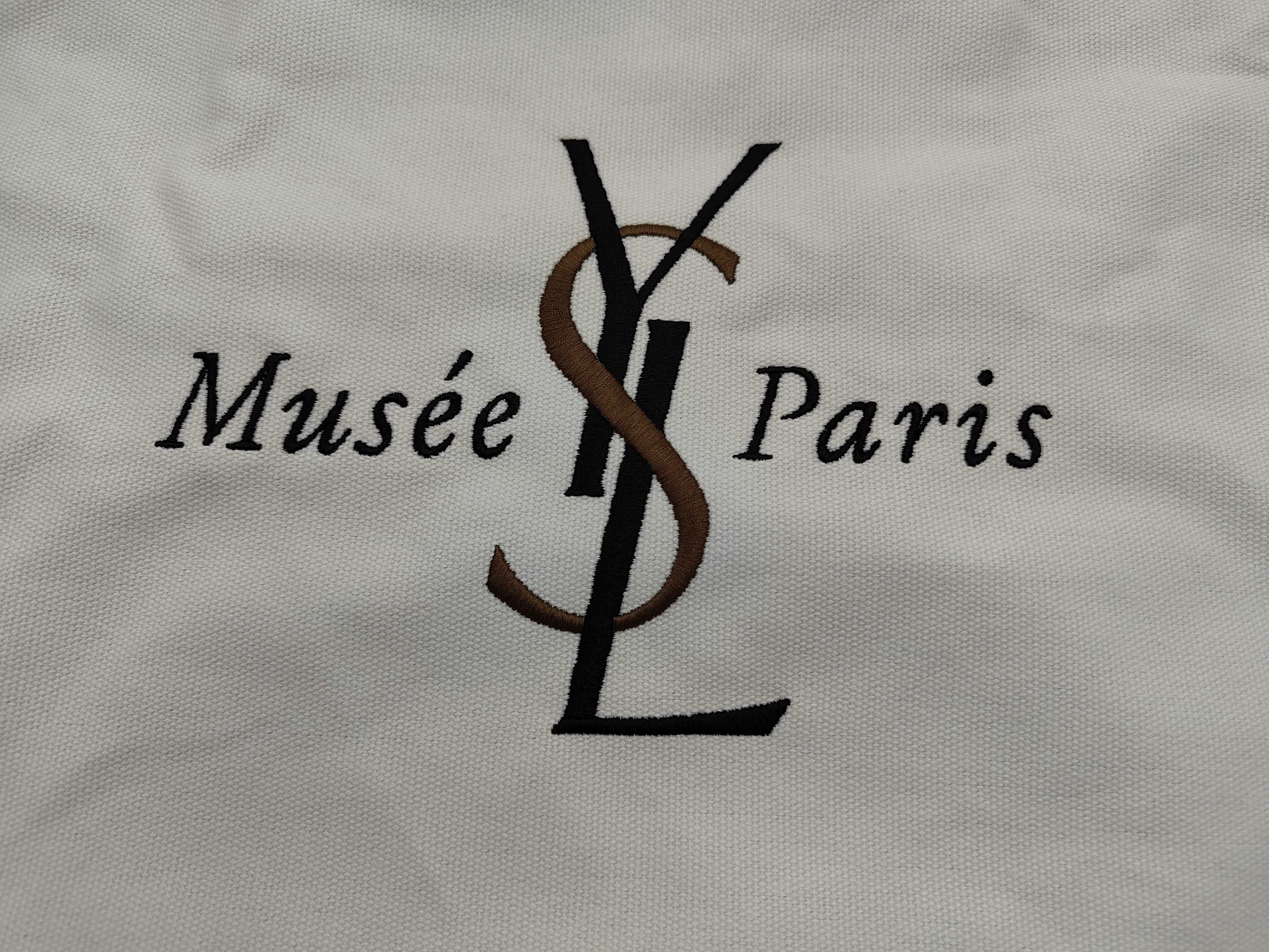 Yves Saint Laurent Musee Paris Canvas Tote Bag