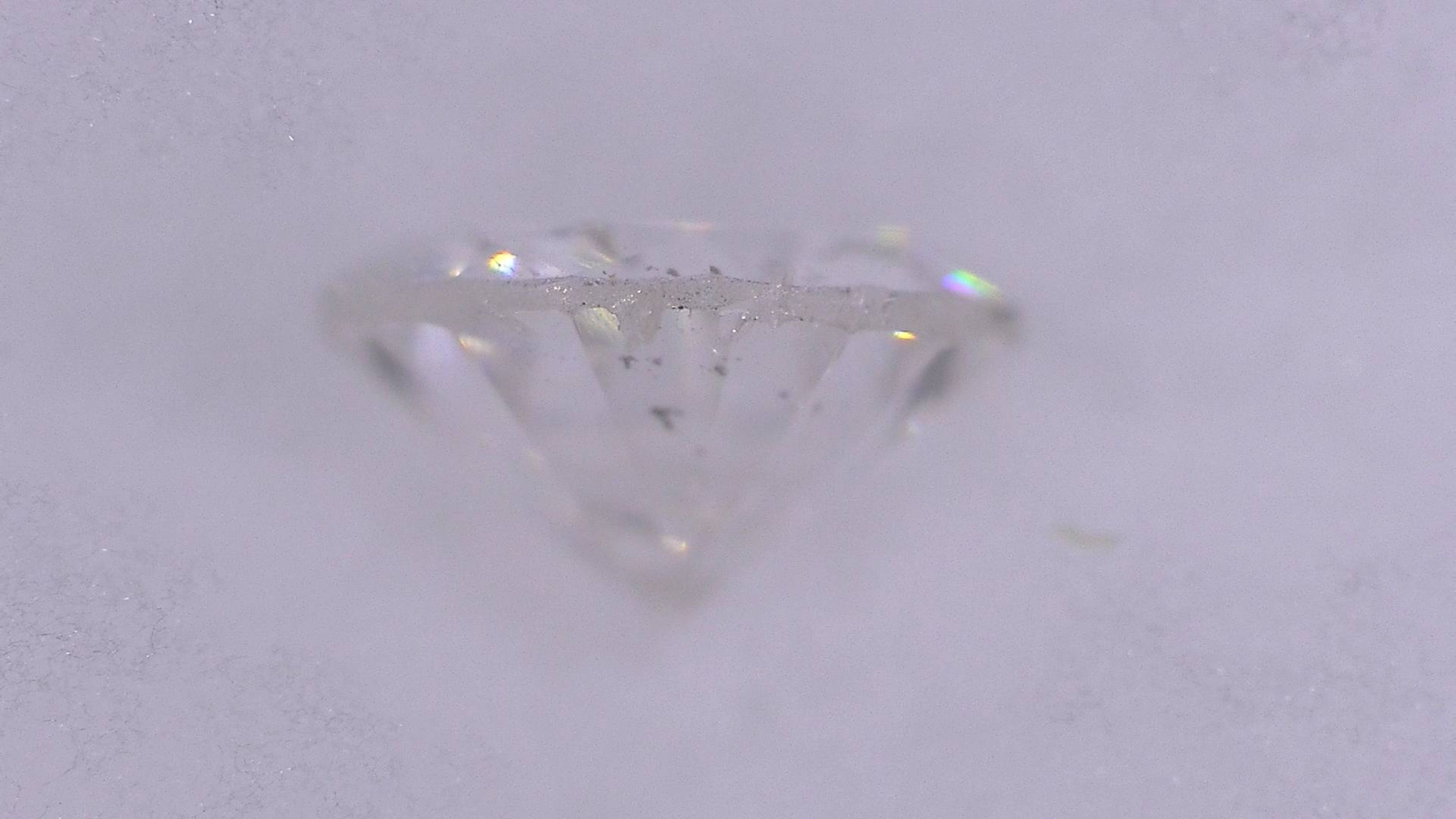 0.226ct F-SI2 Round Brilliant Cut Natural Diamond with Central Gem Laboratory Report