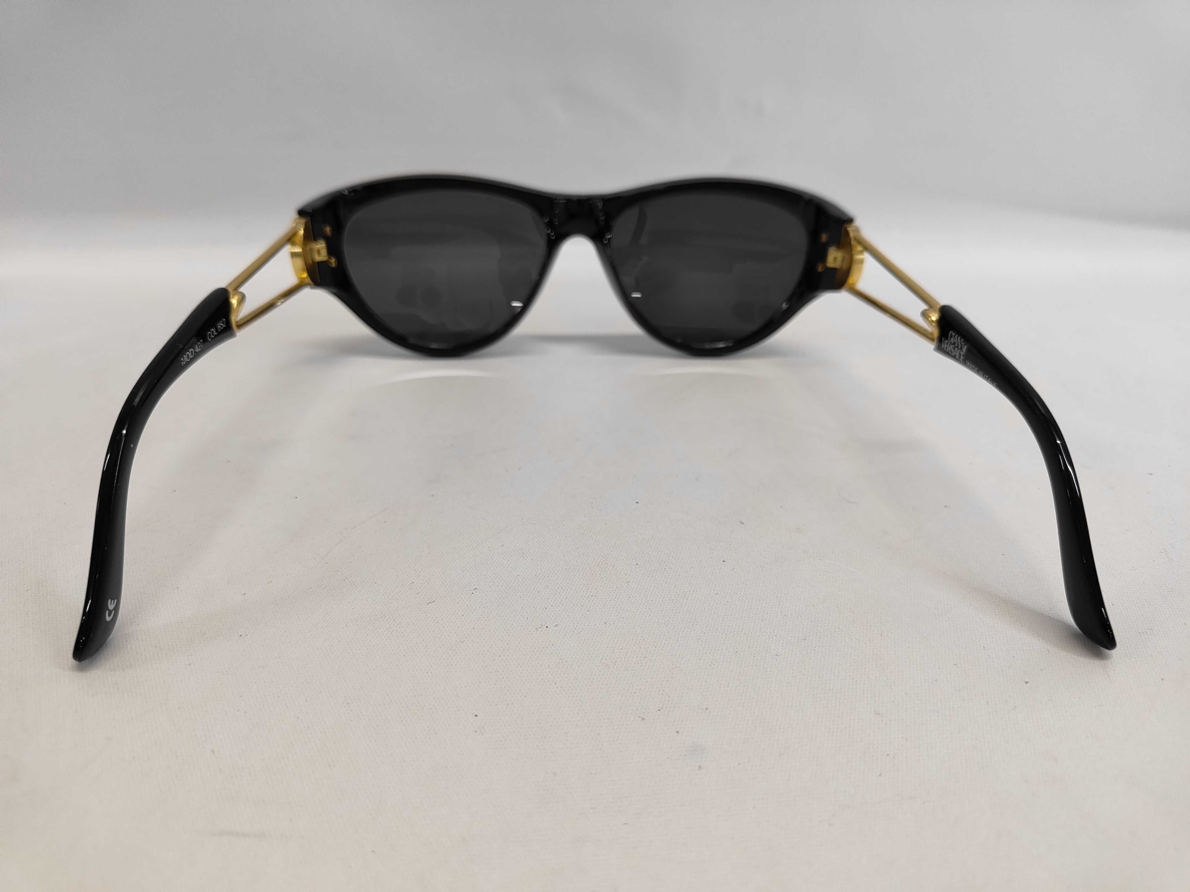 Gianni Versace Mod 427 Safety Pin Cat-Eye Sunglasses
