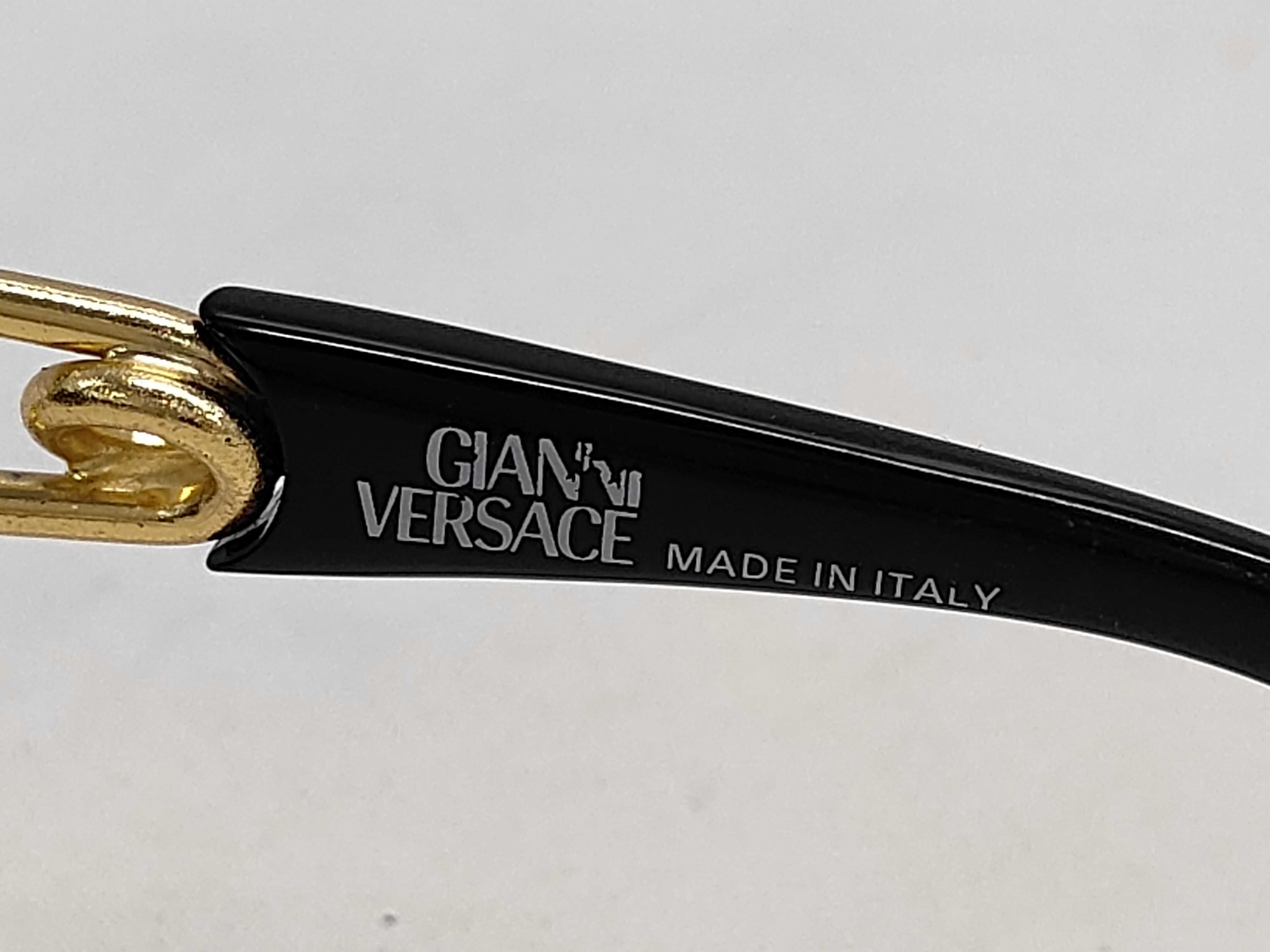 Gianni Versace Mod 427 Safety Pin Cat-Eye Sunglasses