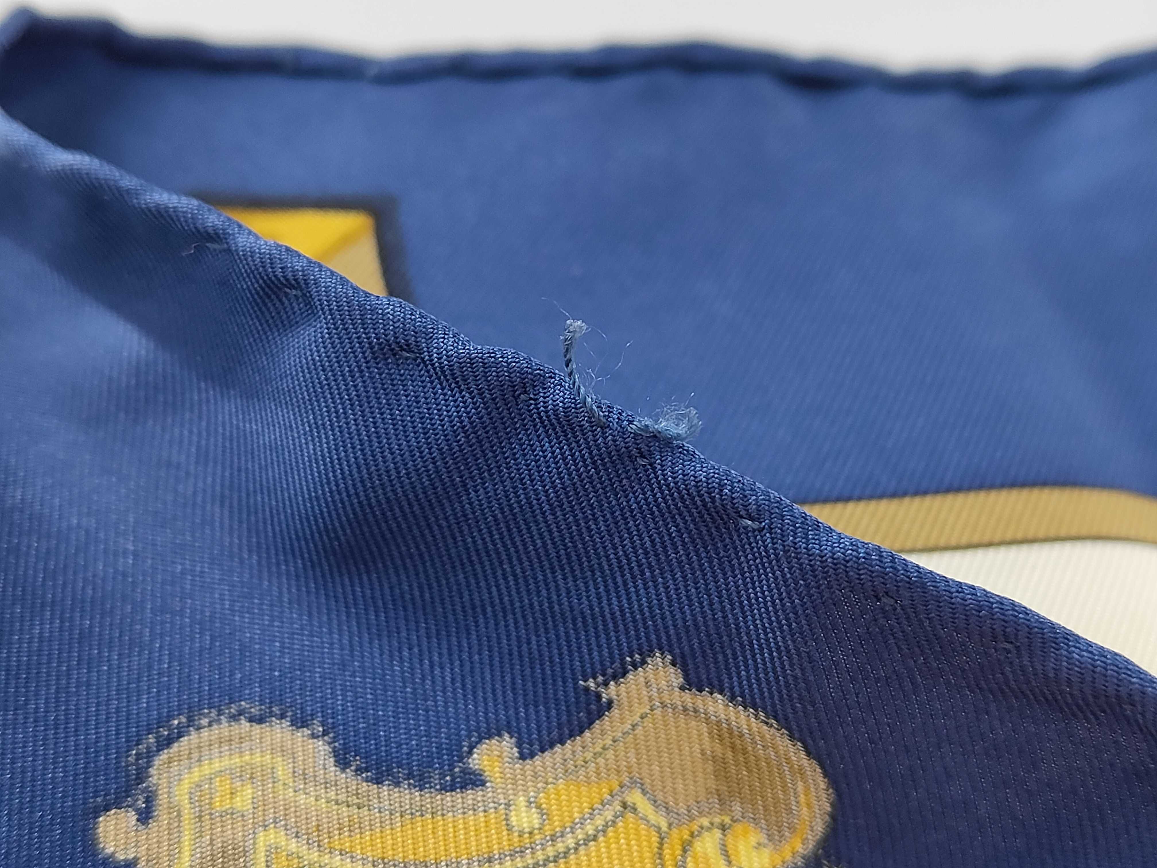Hermes Silk Carre 90 Scarf in Les Clefs Pattern