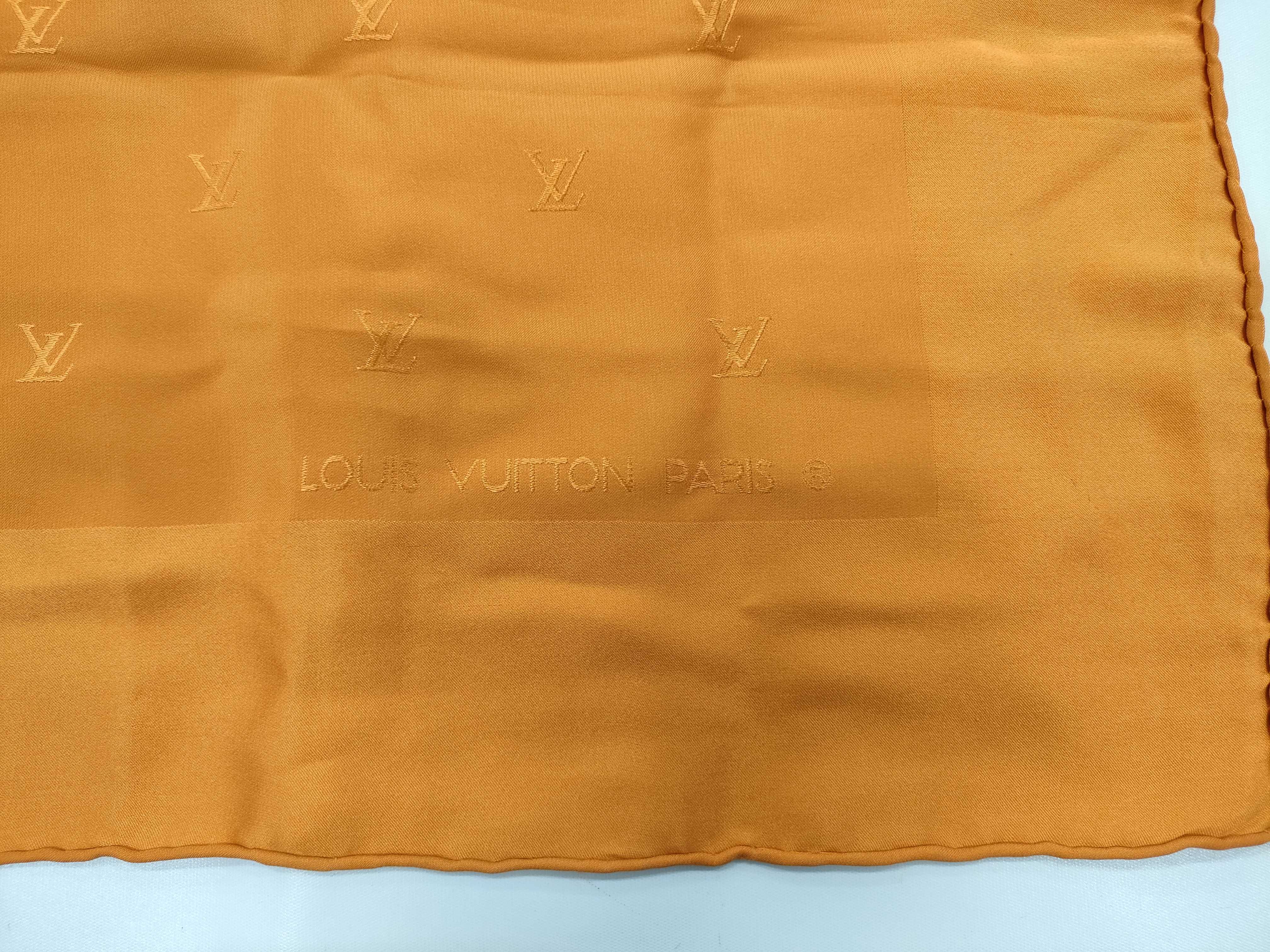 Louis Vuitton Carre Monaco Monogram Silk Scarf