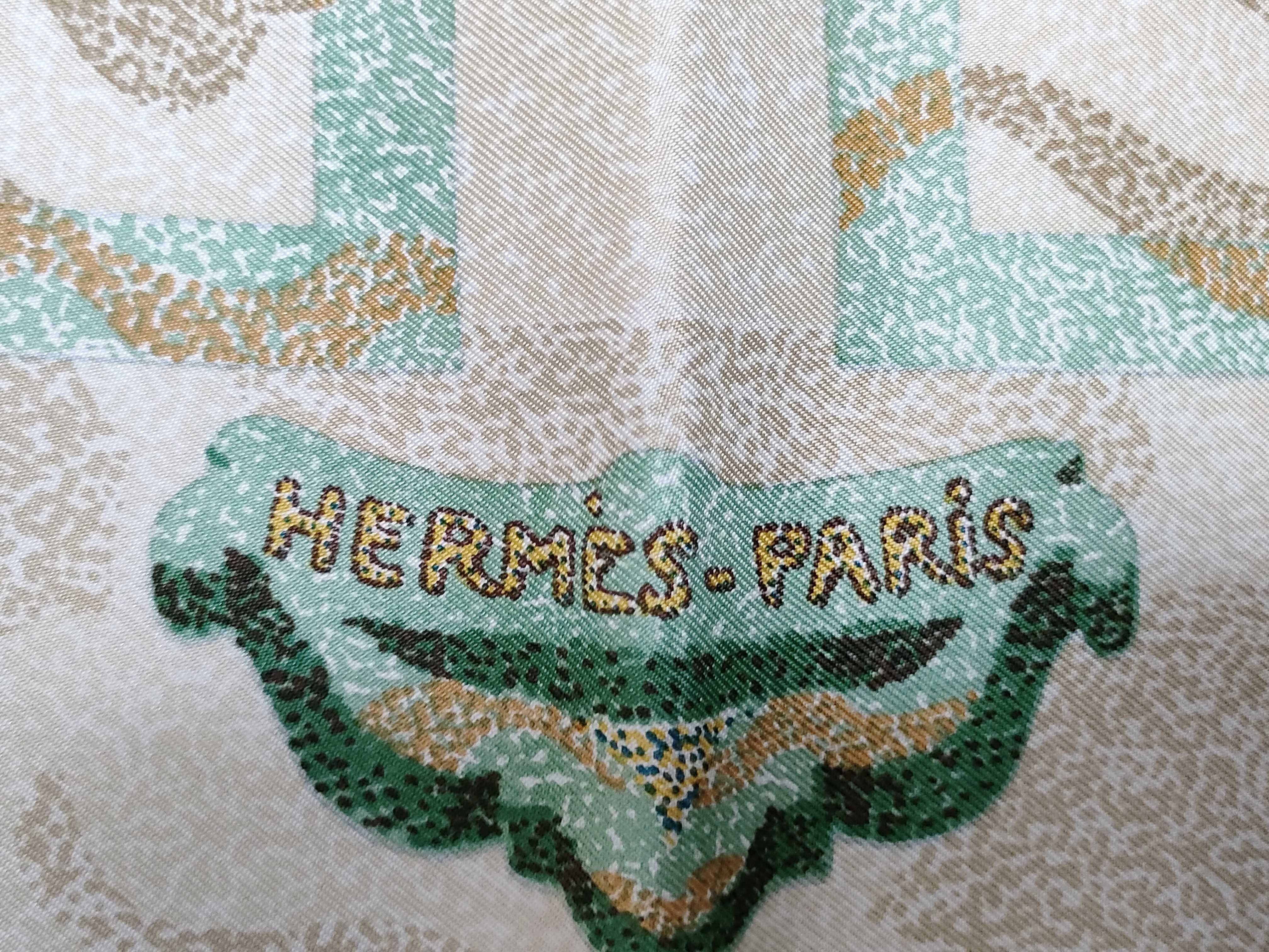 Hermes Peintre du Cheval Silk Scarf Designed by Alfred de Dreux