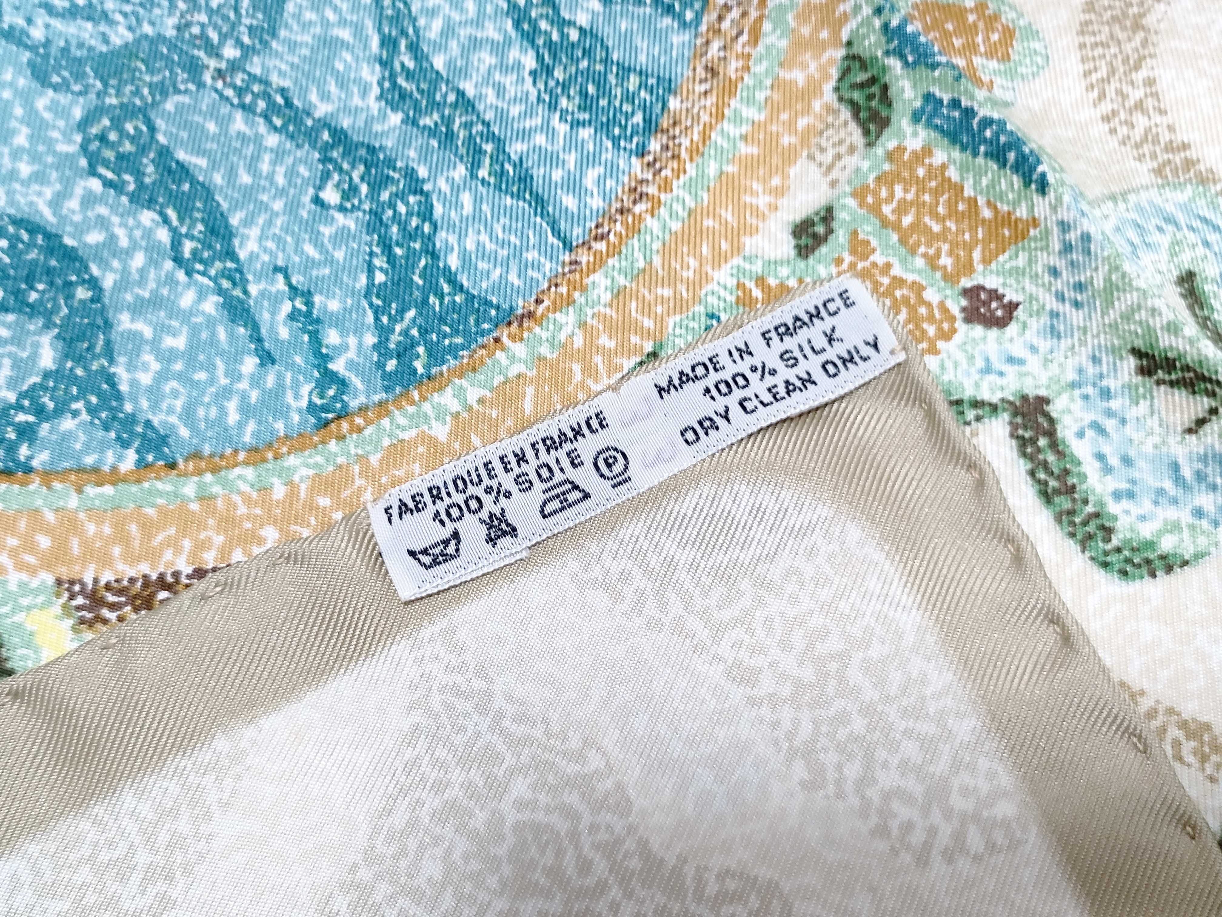 Hermes Peintre du Cheval Silk Scarf Designed by Alfred de Dreux