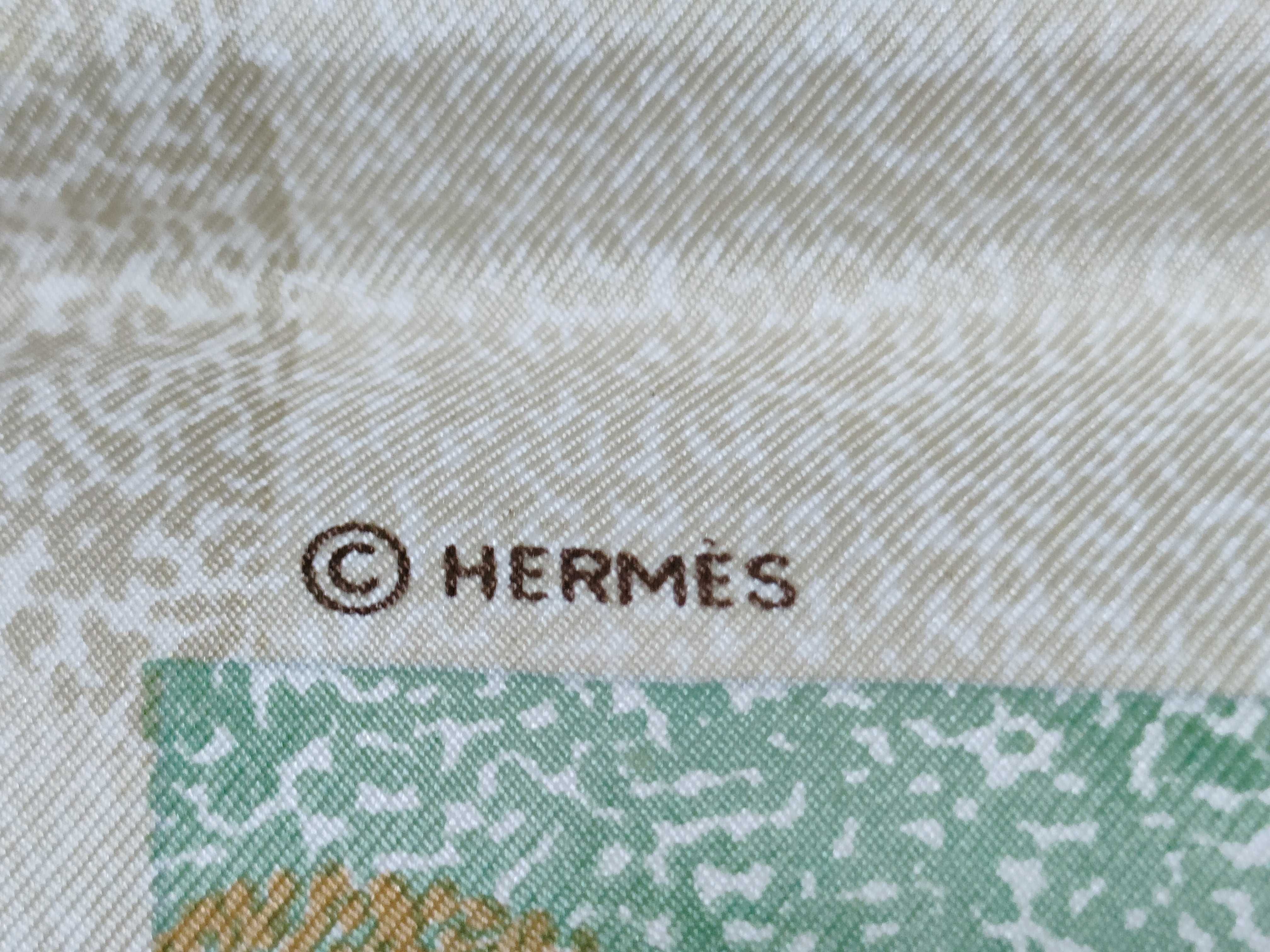 Hermes Peintre du Cheval Silk Scarf Designed by Alfred de Dreux