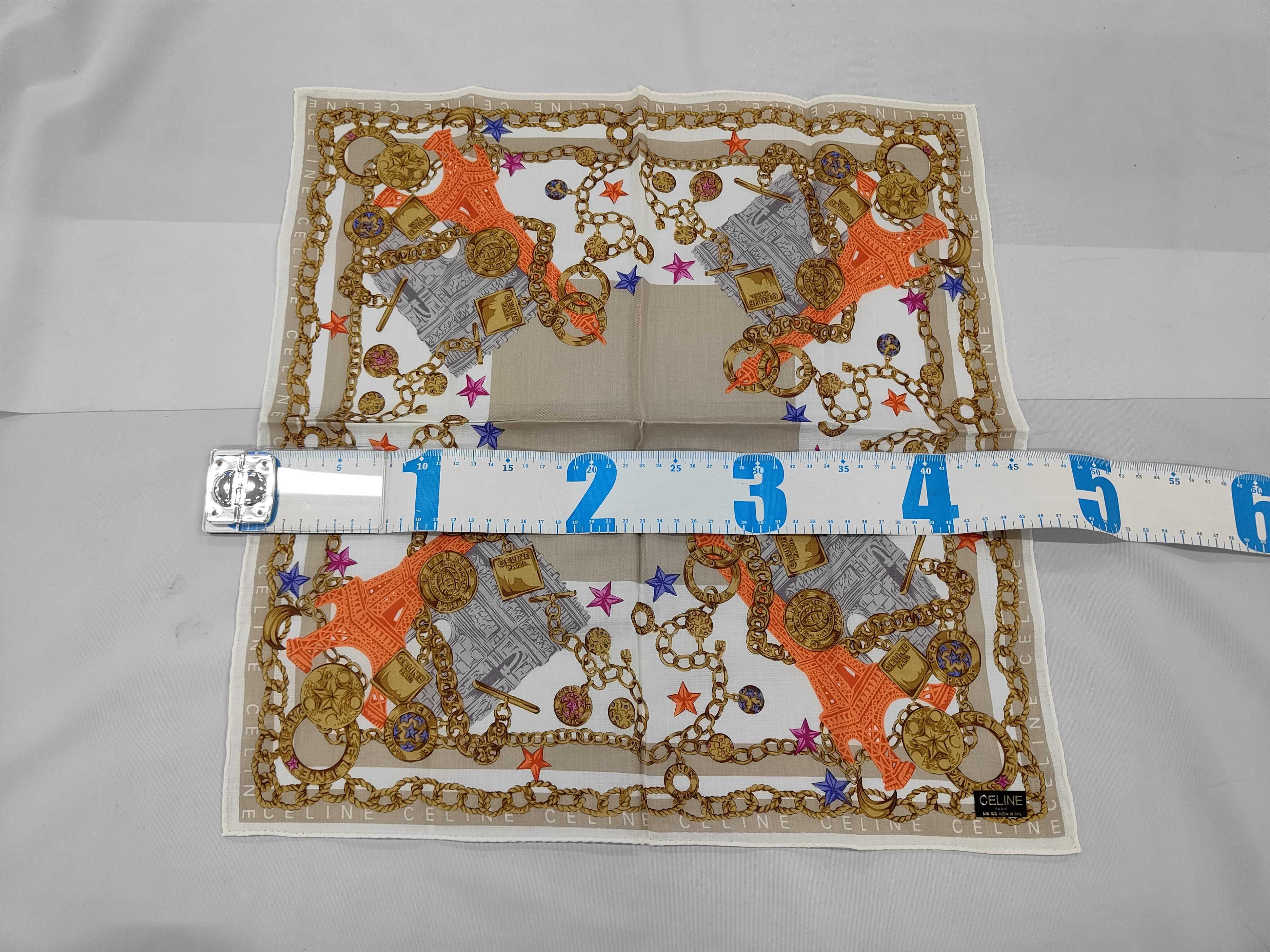 Celine Paris Theme Cotton Handkerchief