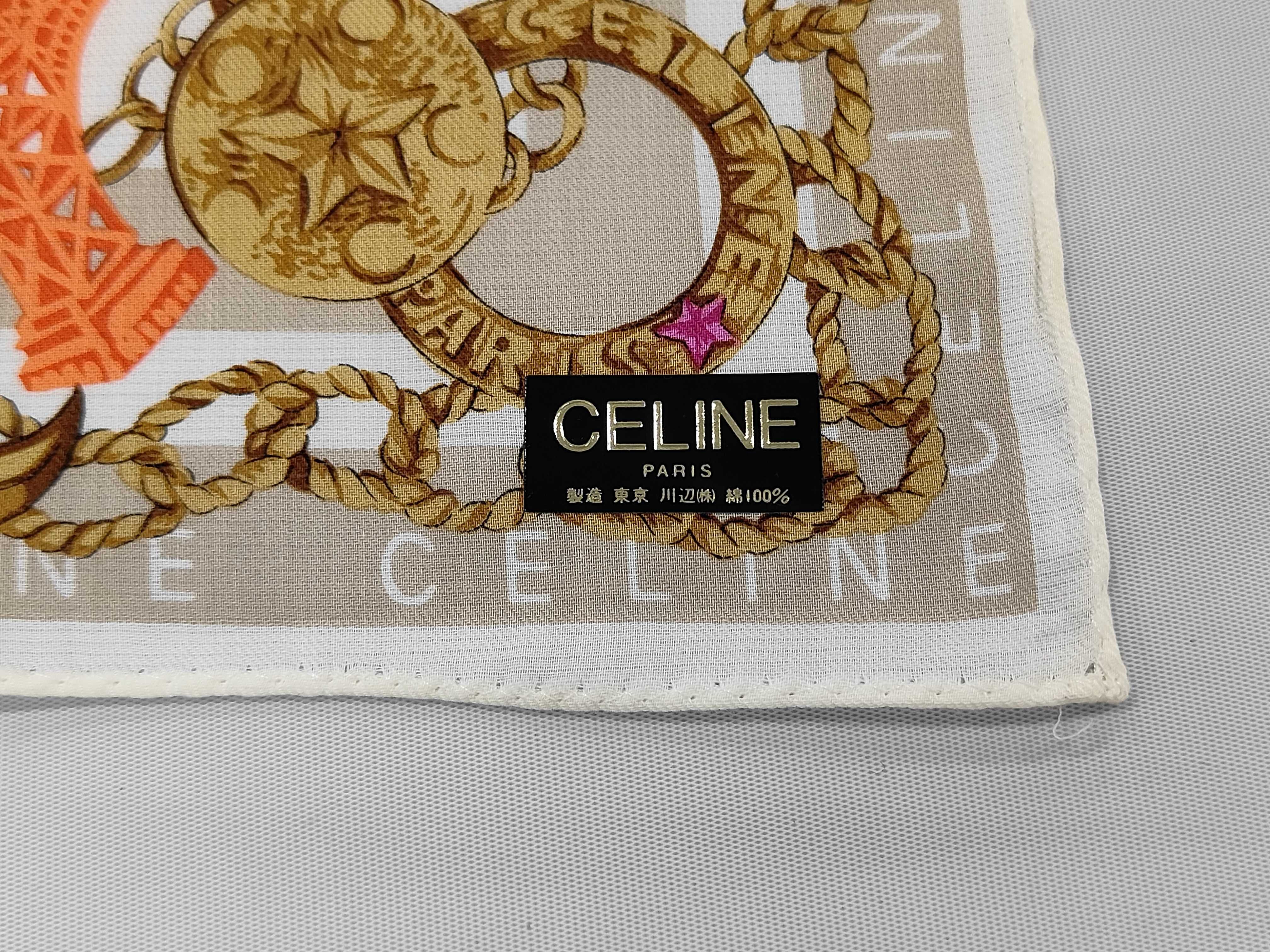 Celine Paris Theme Cotton Handkerchief