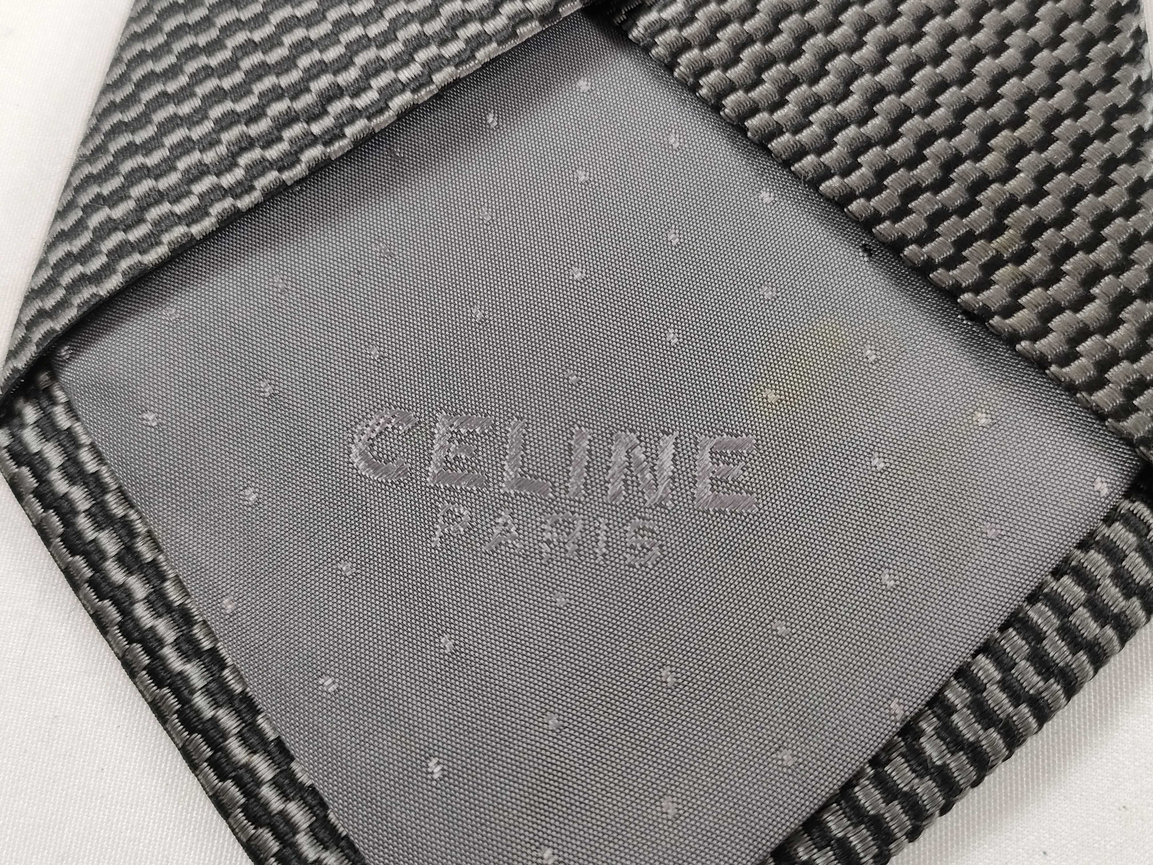 Two Celine Paris Silk Neckties