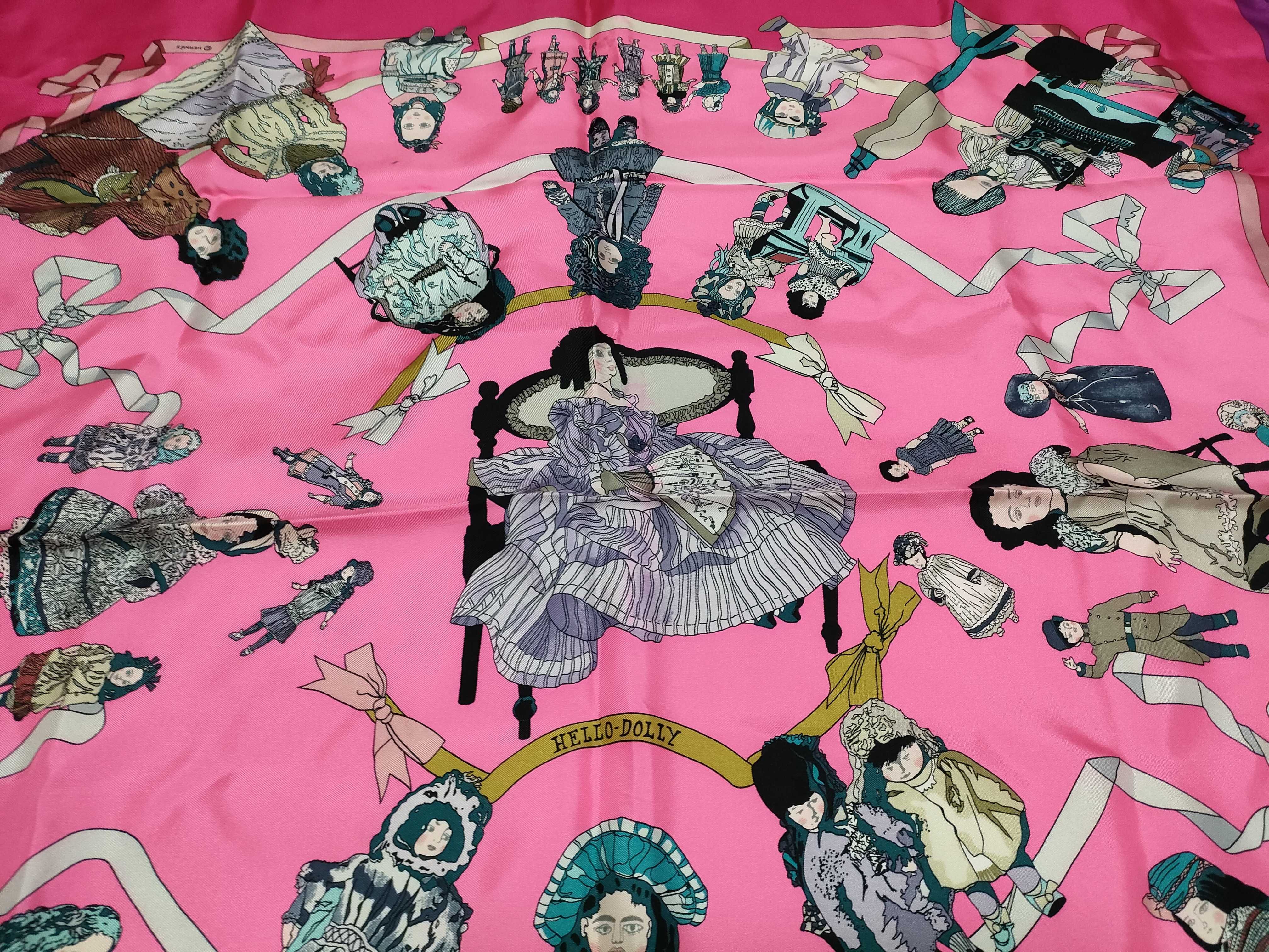 Hermes Hello Dolly Silk Scarf