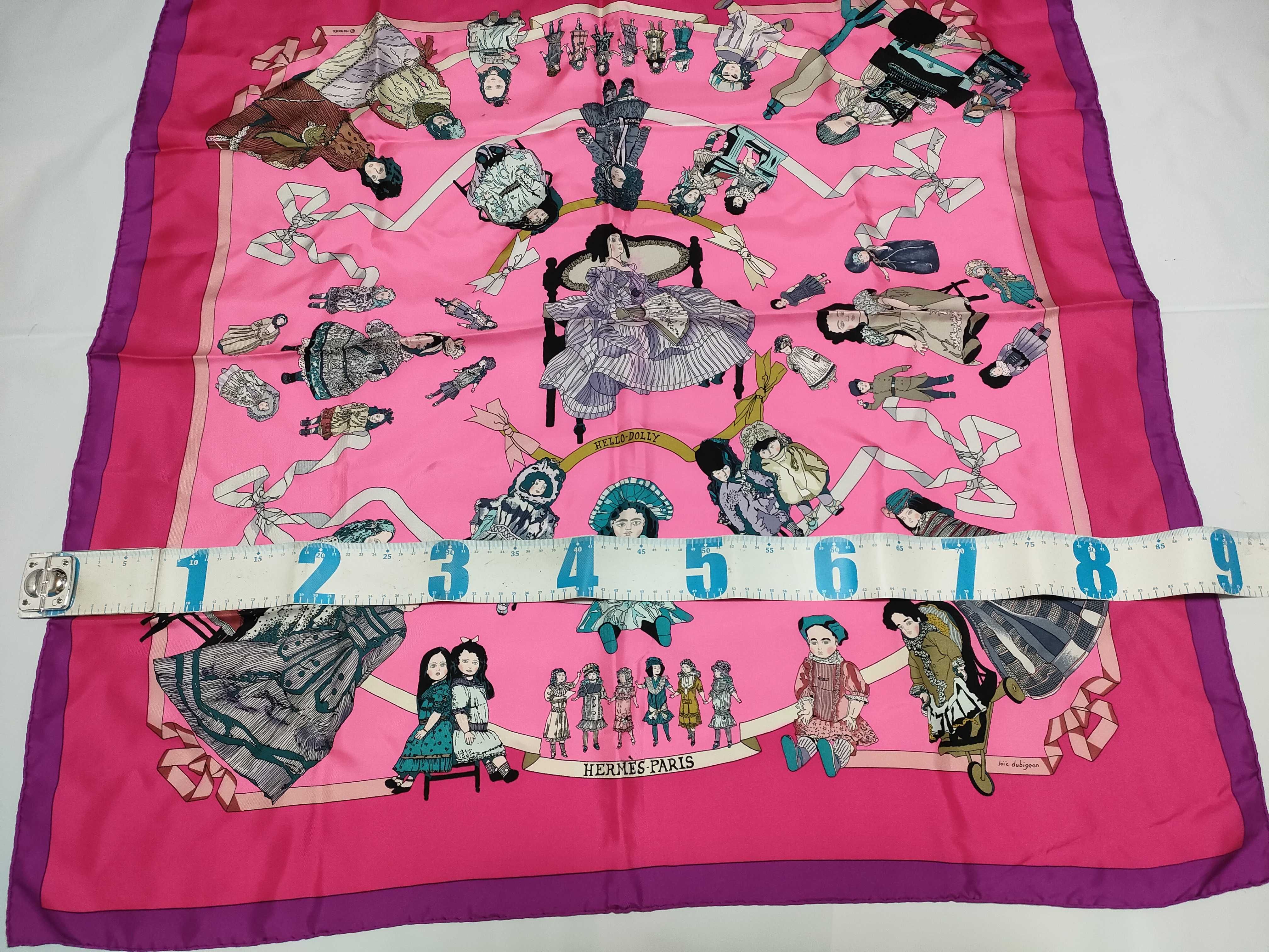 Hermes Hello Dolly Silk Scarf