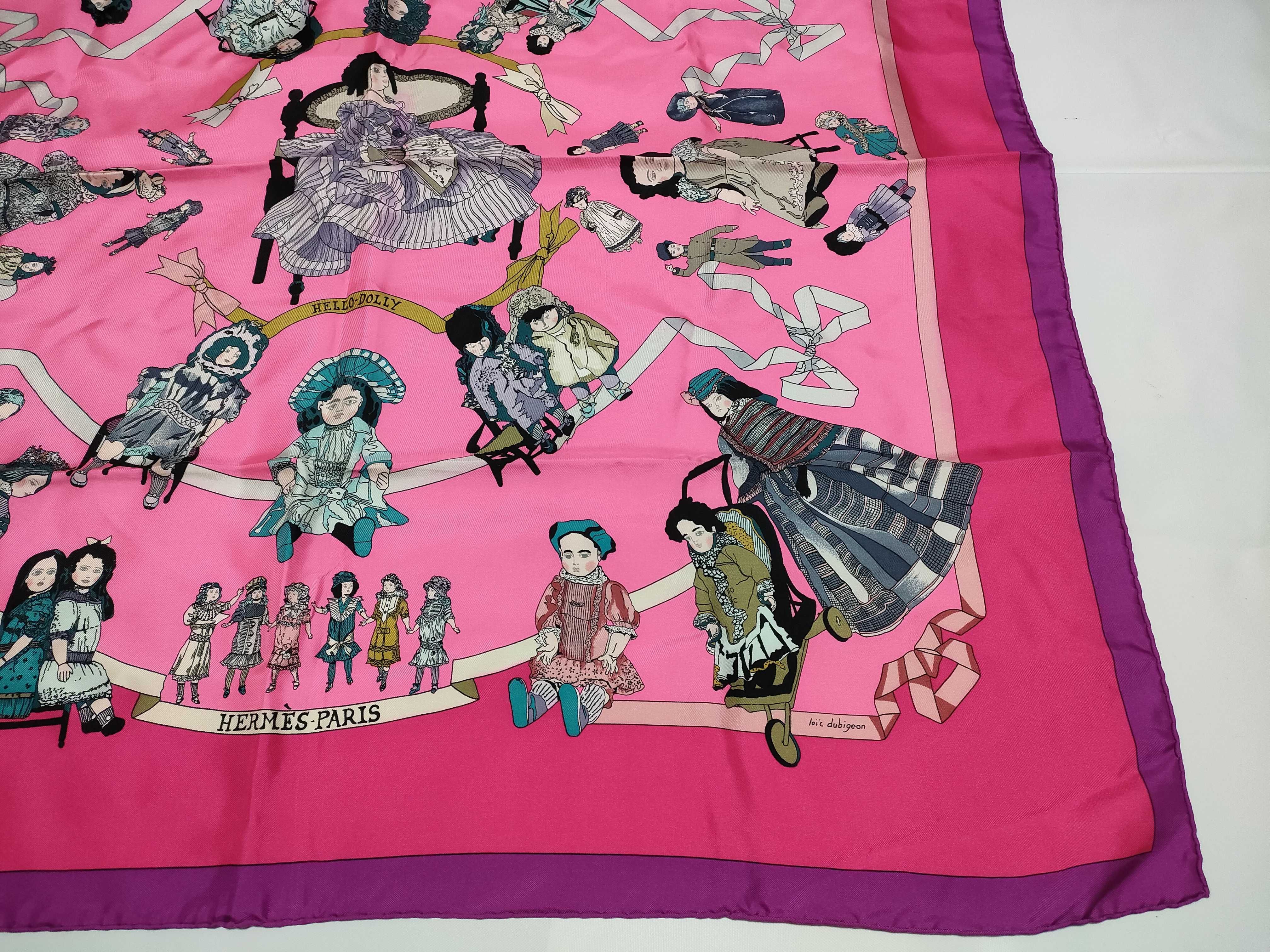 Hermes Hello Dolly Silk Scarf