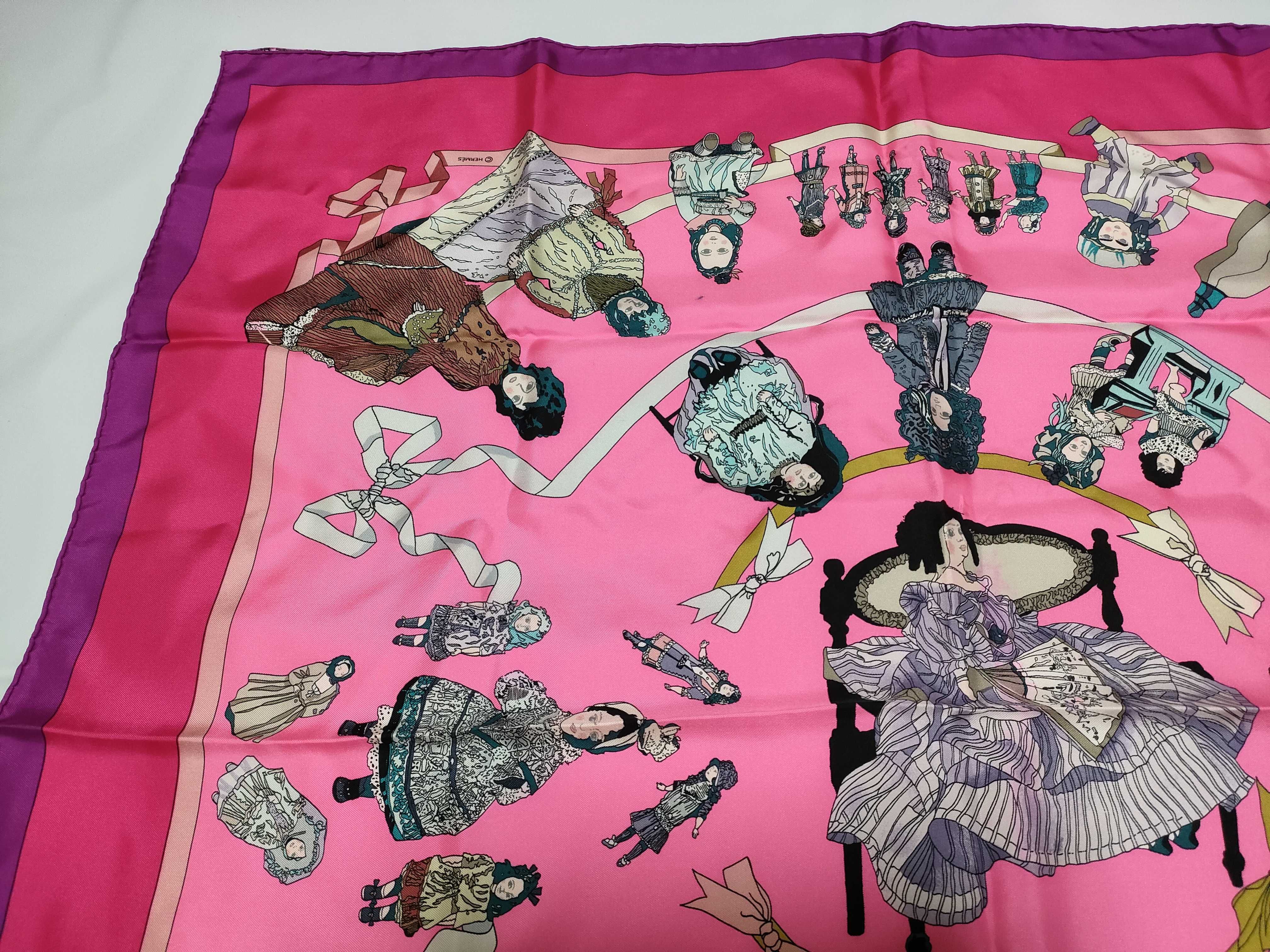 Hermes Hello Dolly Silk Scarf