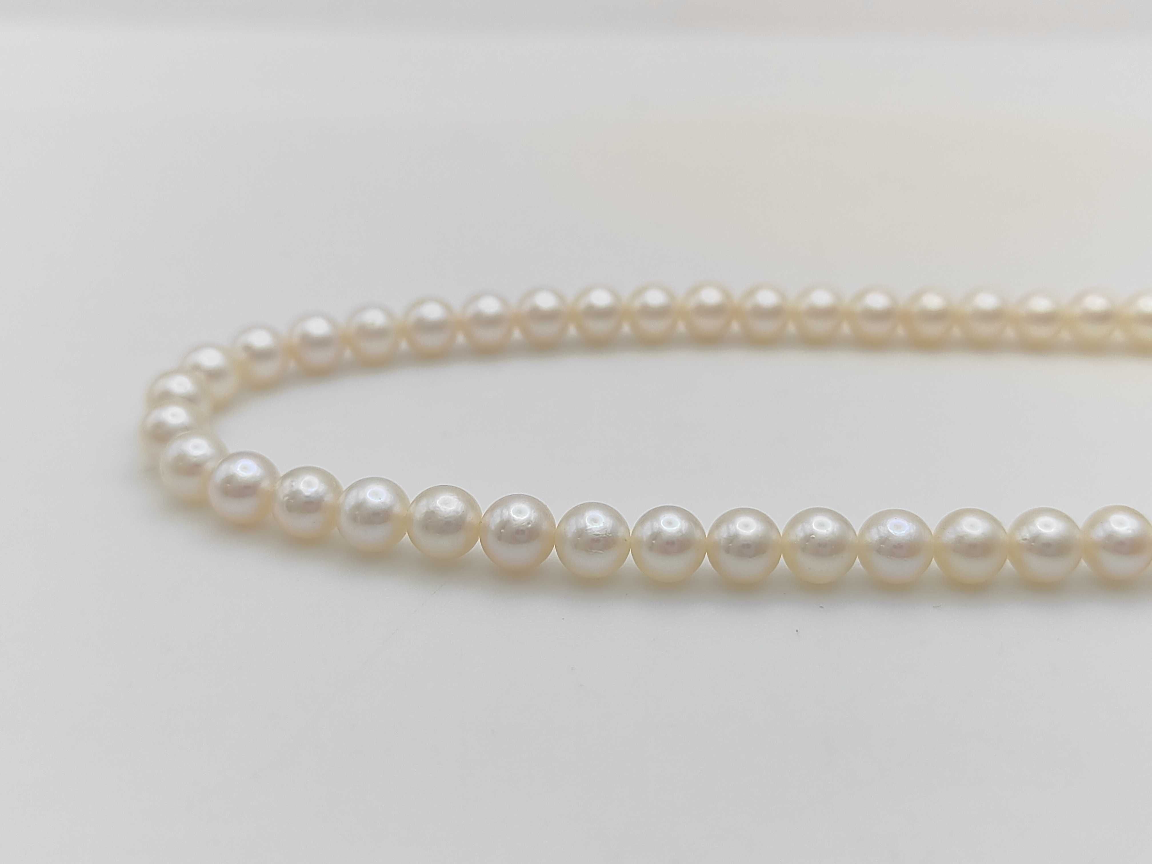 Silver Cultured Pearl Single-Strand Necklace