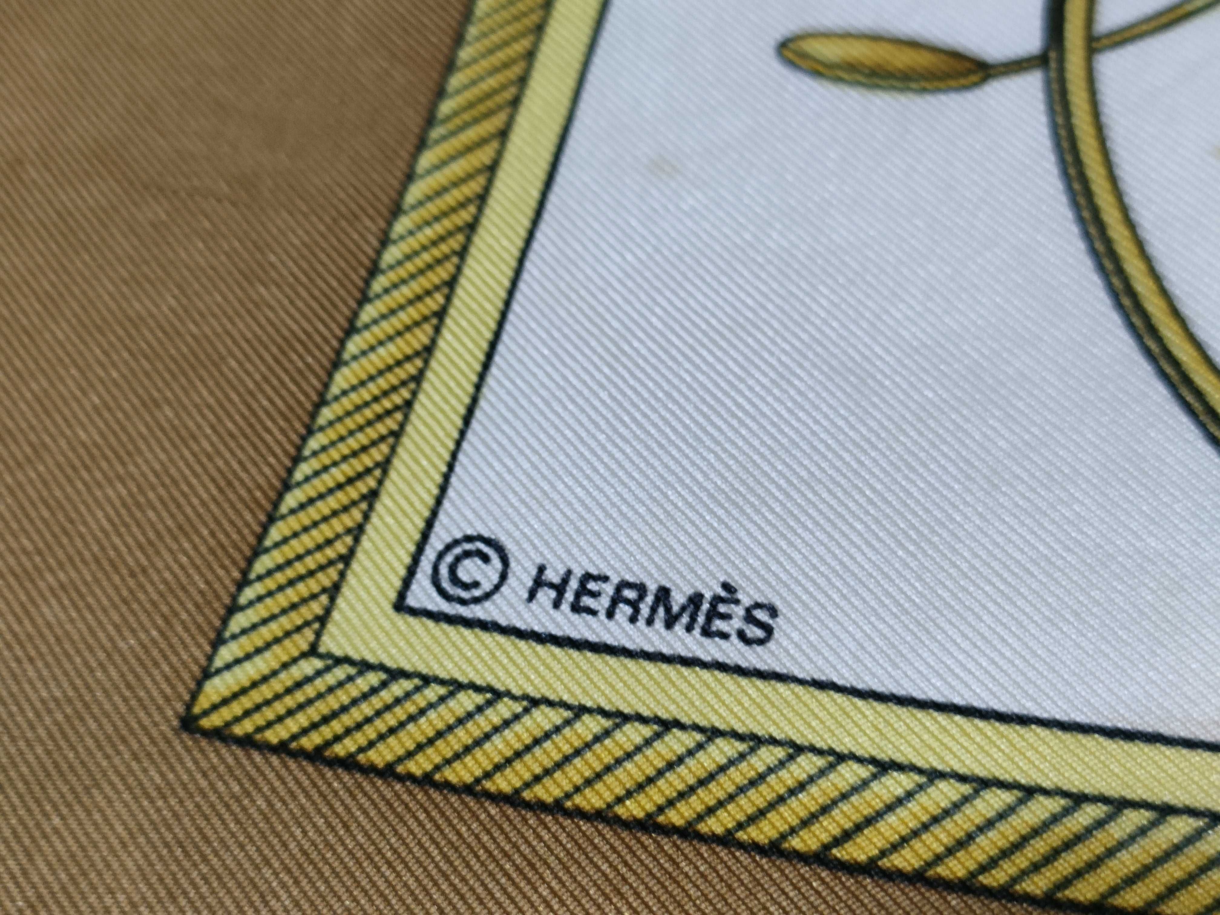 Hermes Les Voitures a Transformation Silk Scarf by Francoise de La Perriere