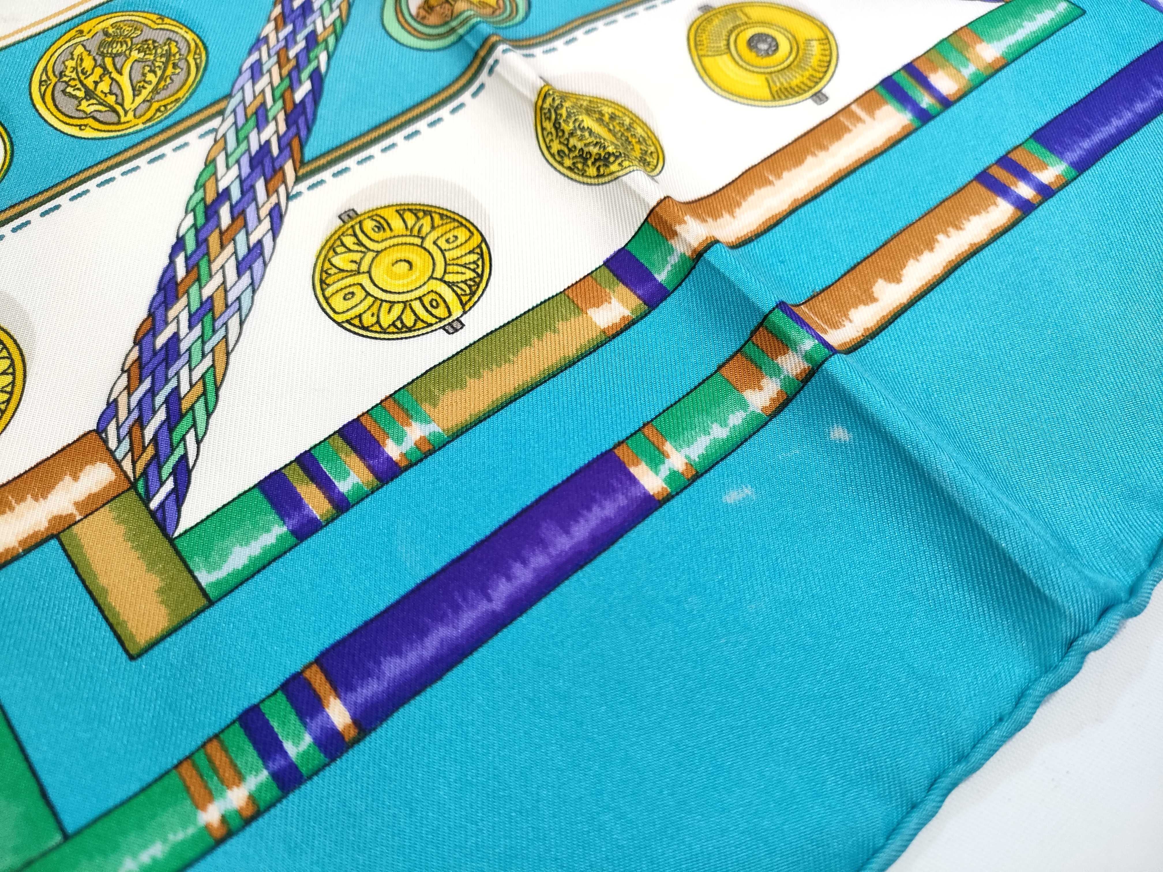 Hermes Petite Main Silk Scarf
