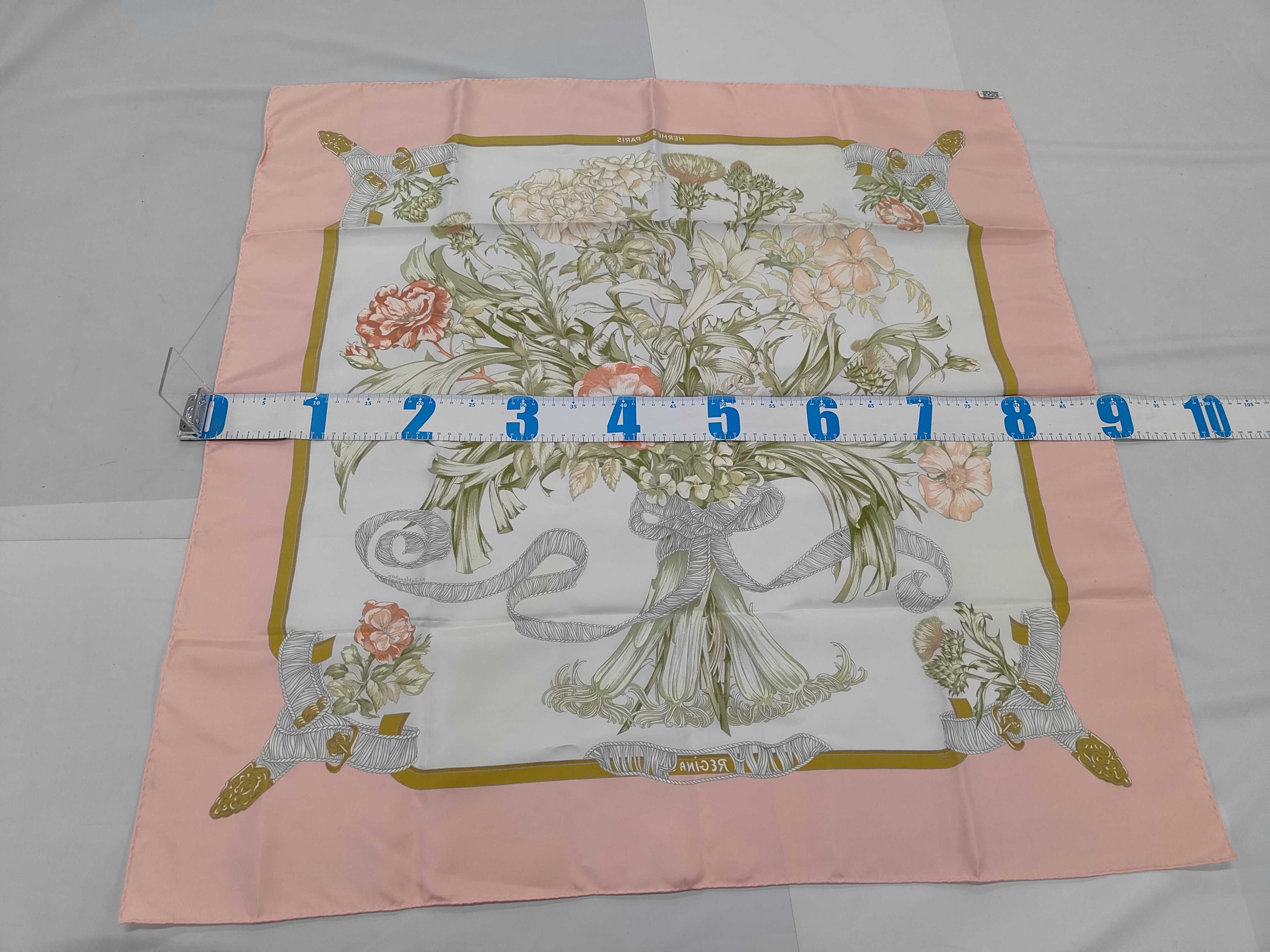 Hermes Regina Silk Scarf by Leila Menchari