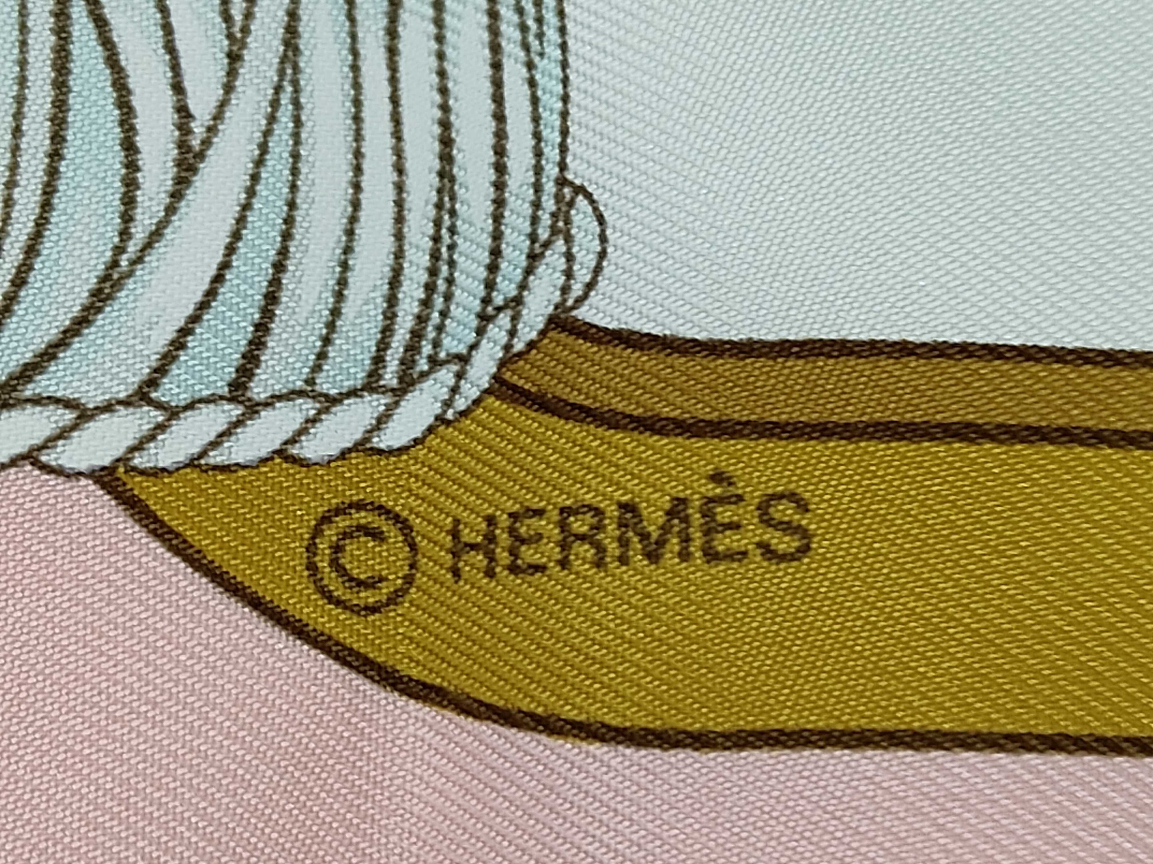 Hermes Regina Silk Scarf by Leila Menchari