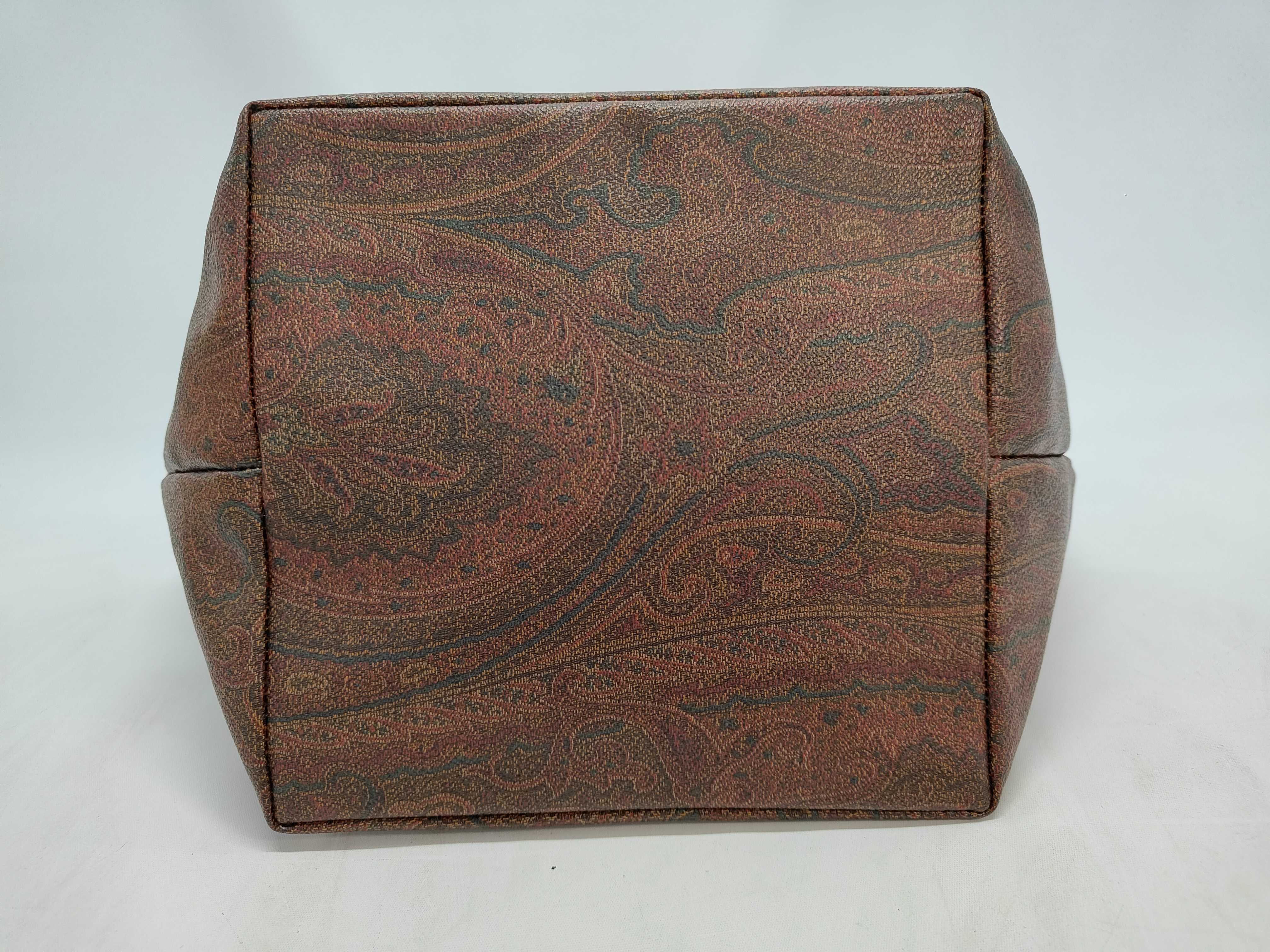 Etro Paisley Coated Canvas Tote Bag