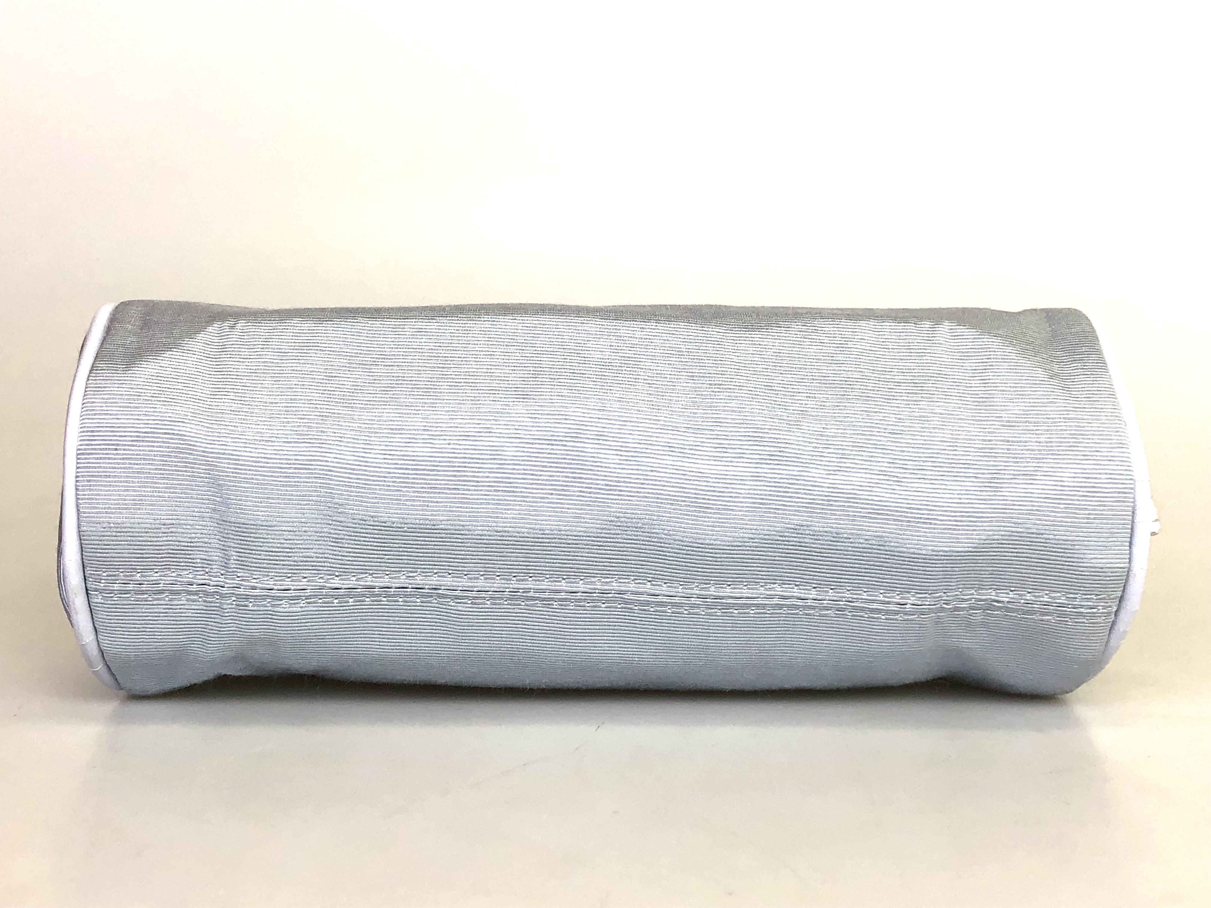 Dior Beauty Ribbed Textile Cylinder Cosmetic Pouch Wristlet