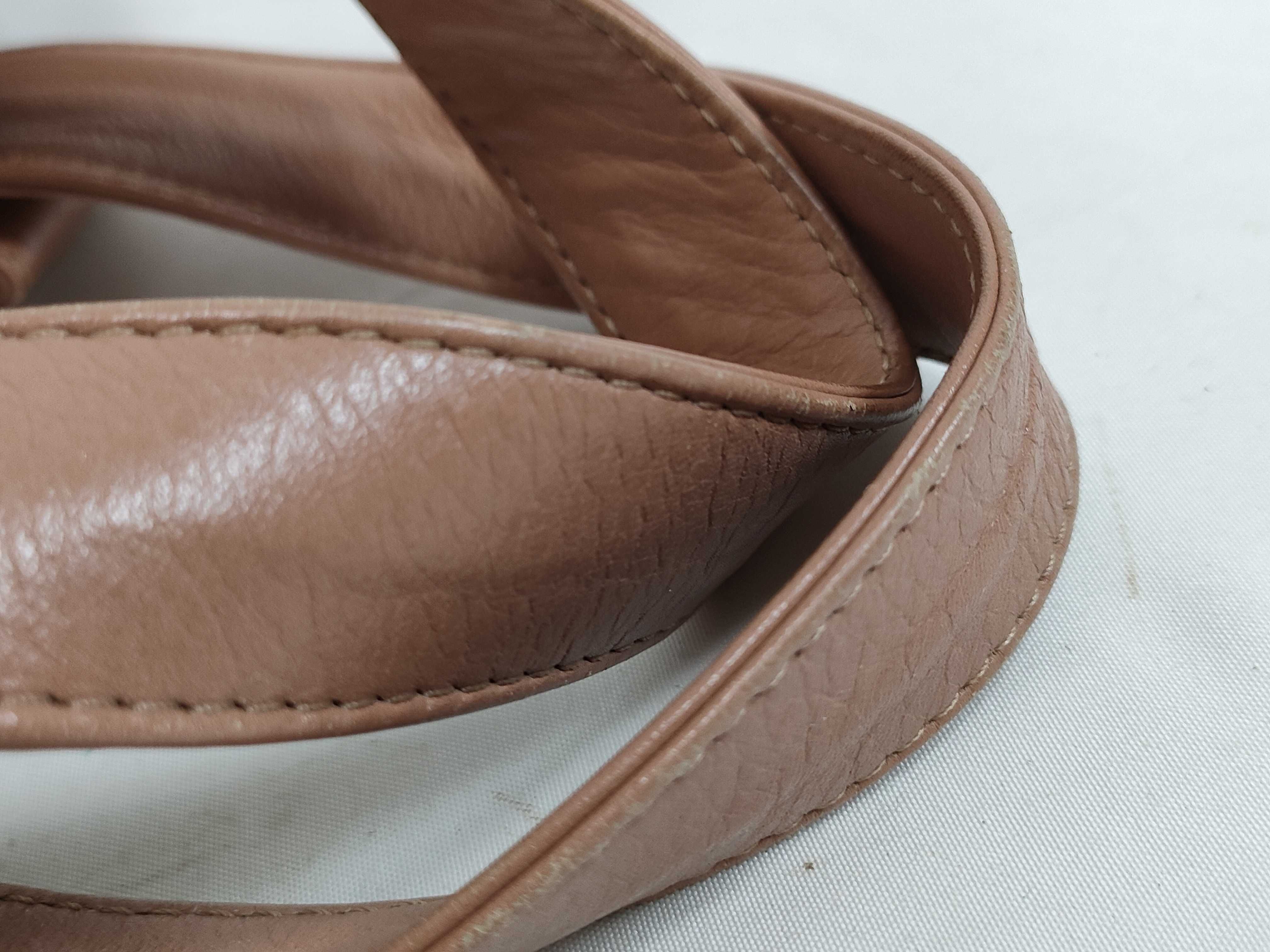 See By Chloe Tan Pebbled Leather Bow Satchel Bag