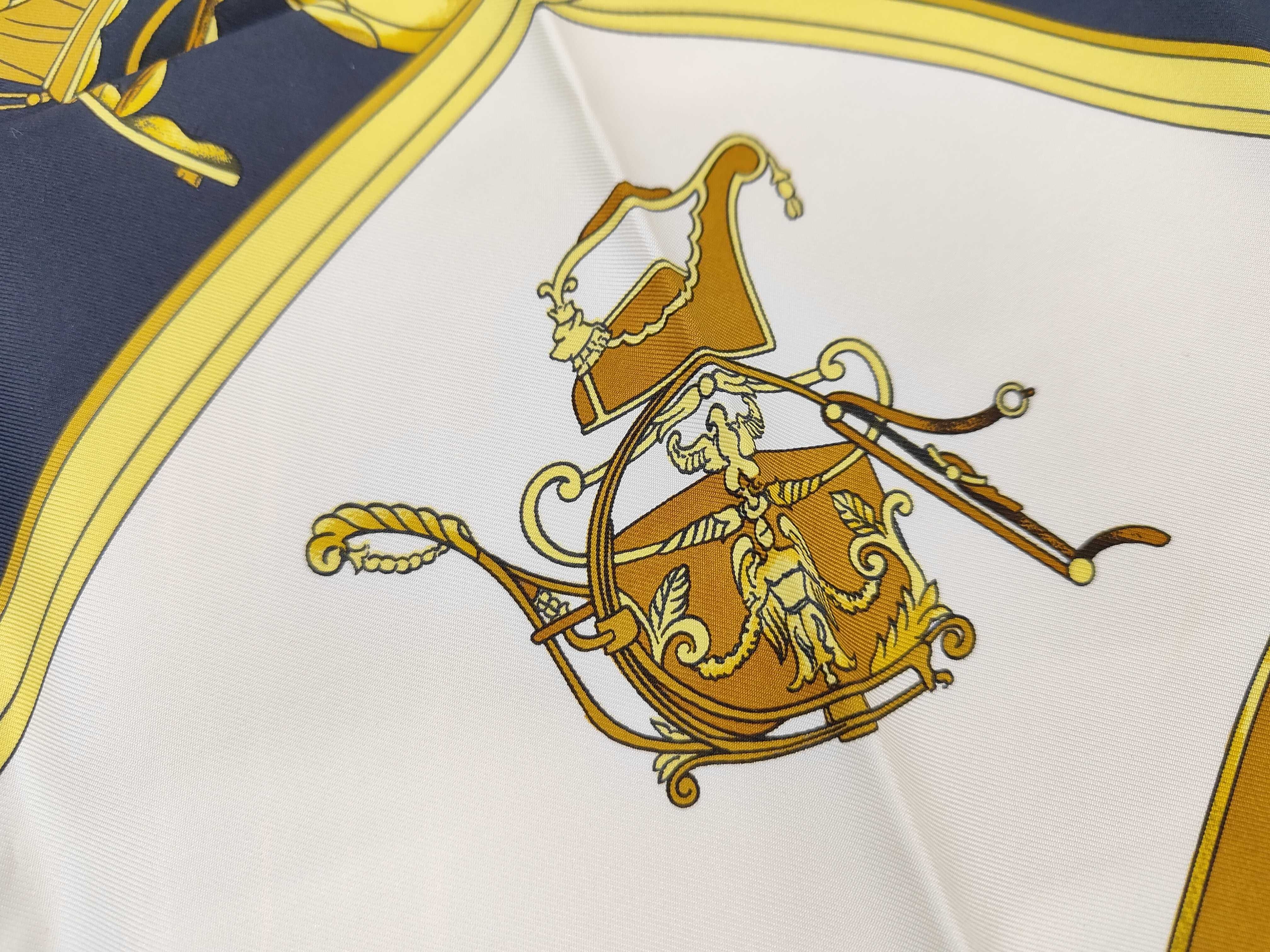Hermes Springs Silk Carre 90 Scarf by Philippe Ledoux