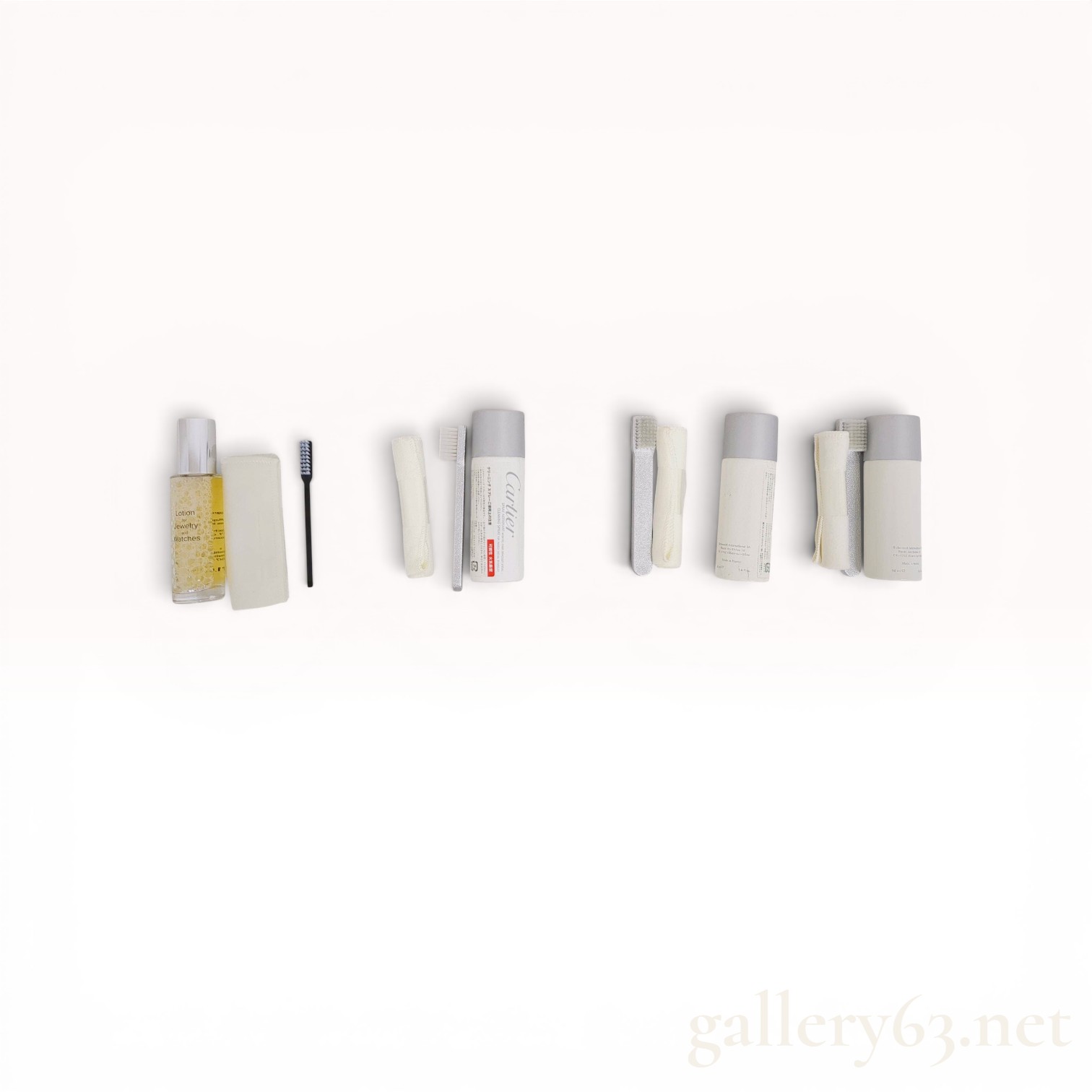 An Assortment of Cartier Watch and Jewelry Cleaning Supplies
