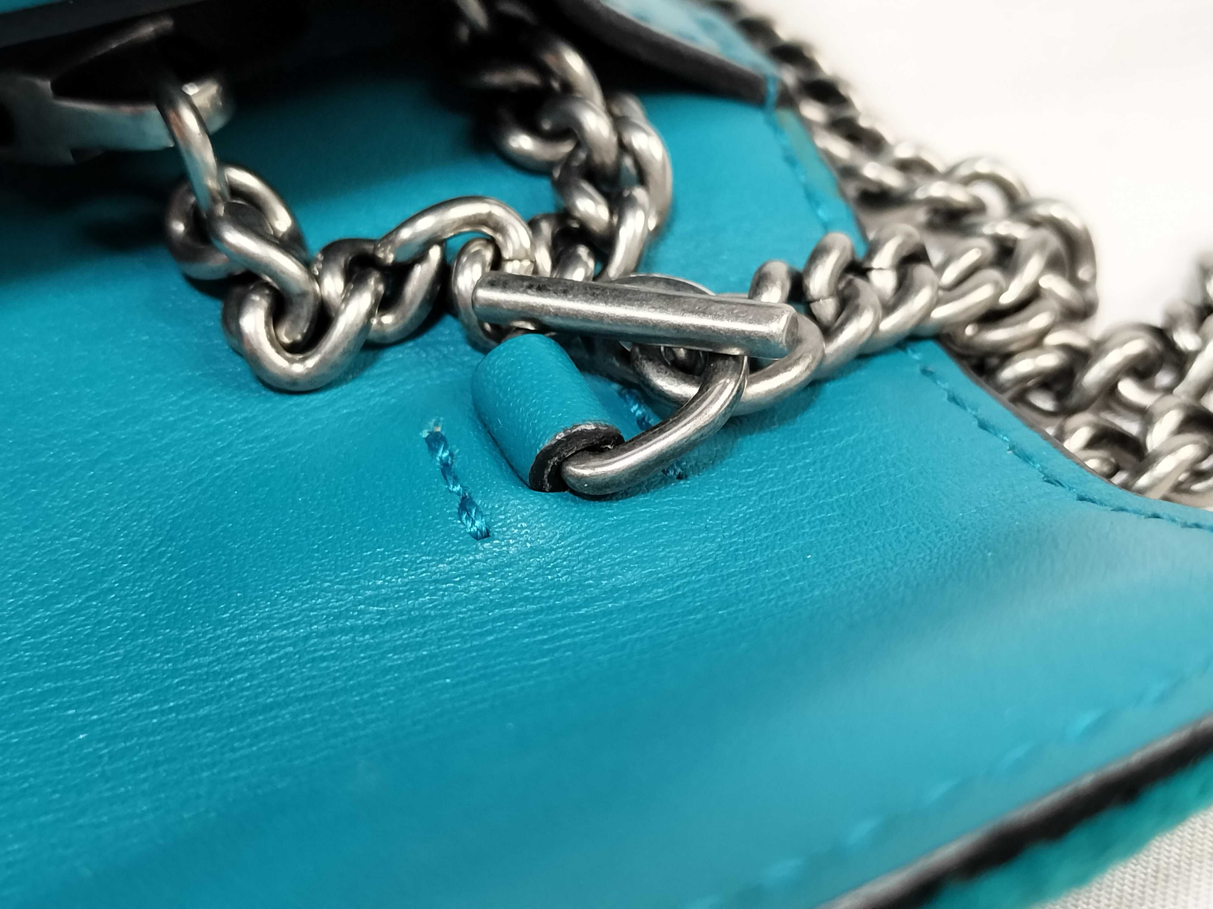 Gucci Teal Velvet Dionysus Super Mini Shoulder Bag