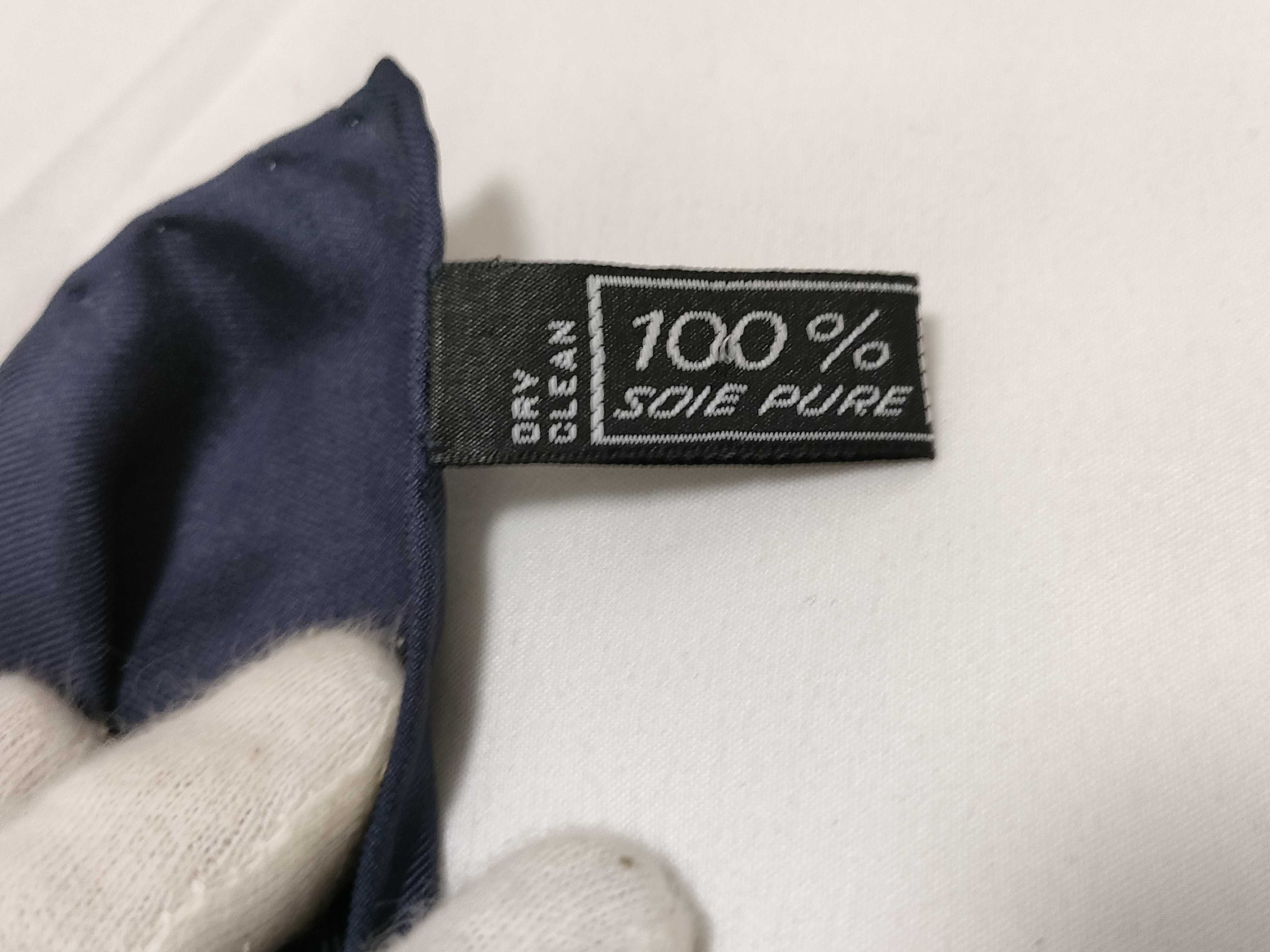 Celine Equestrian and Chain Motif Silk Scarf