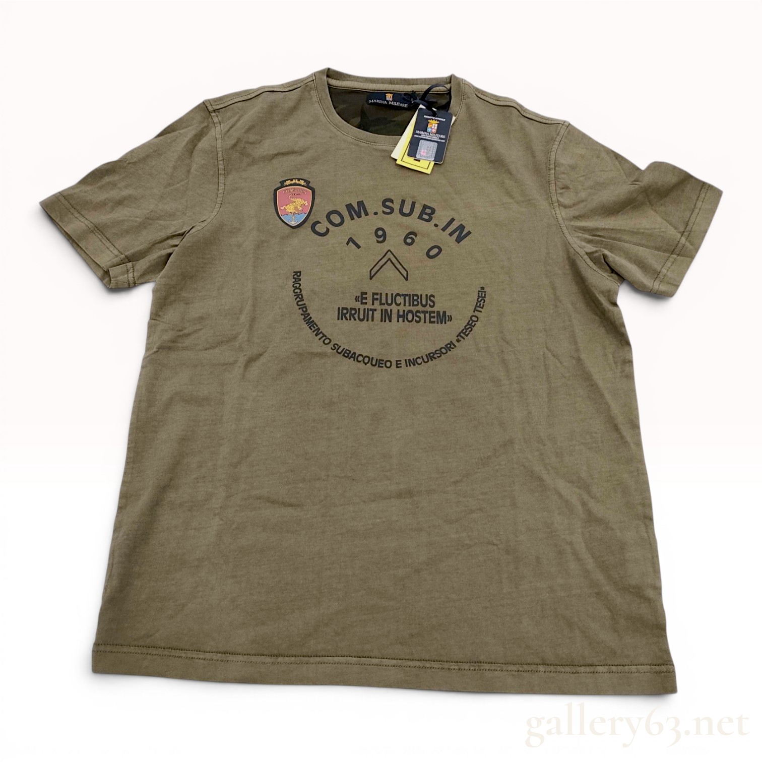 Marina Militare Panerai COMSUBIN Graphic T-Shirt and Branded Drawstring Bag