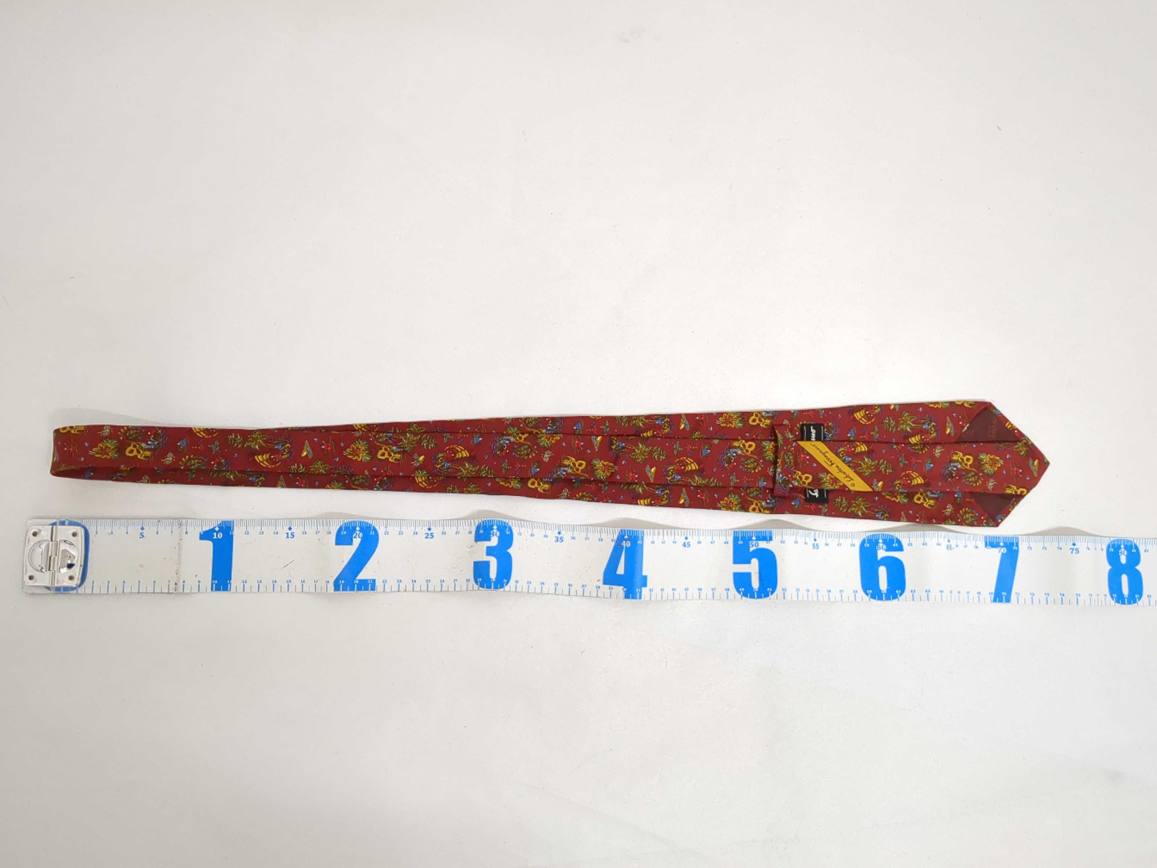 A Trio of Salvatore Ferragamo Silk Men's Neckties
