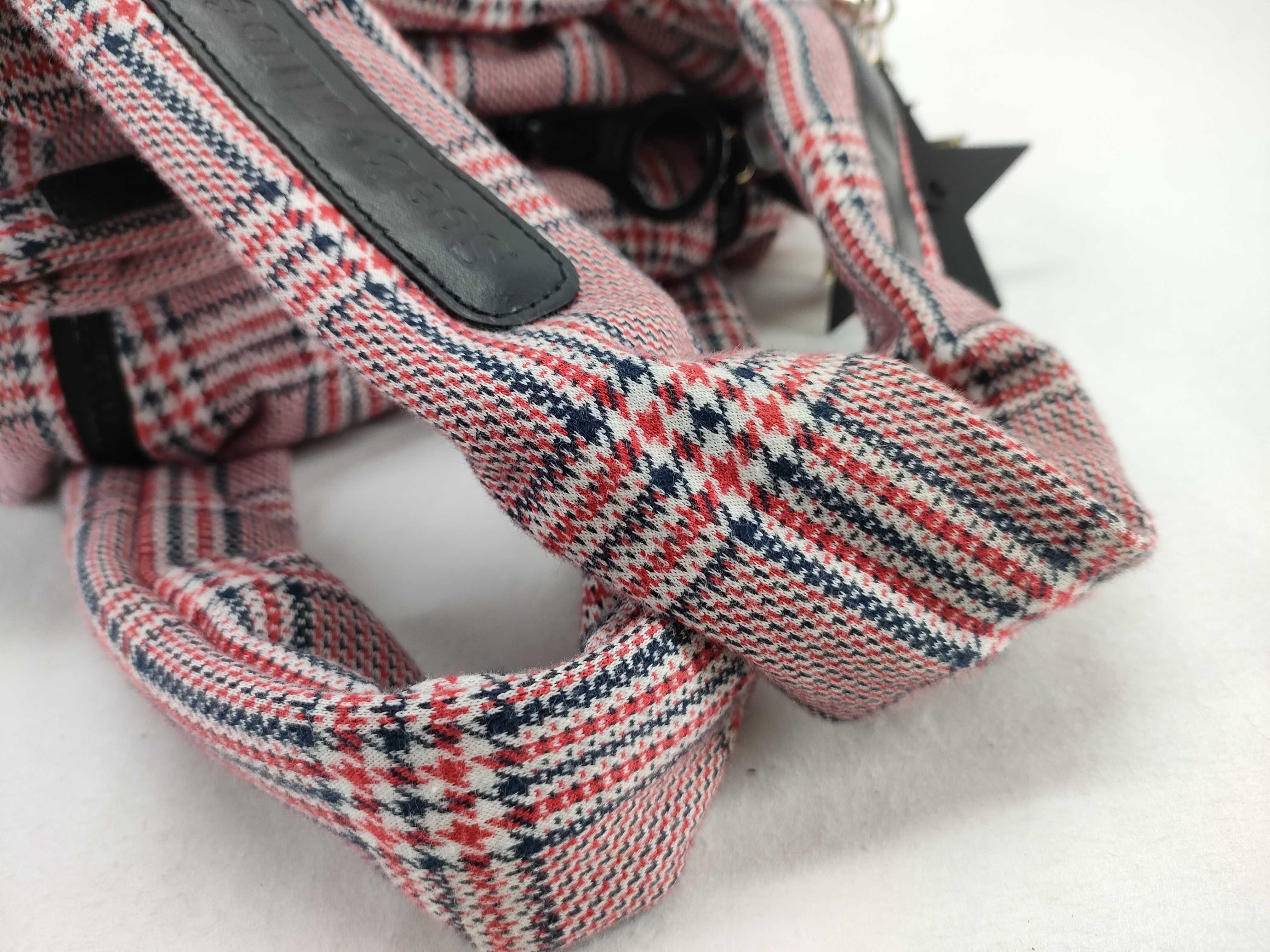 See by Chloe Joy Rider Puffed Tote Bag in Plaid Knit