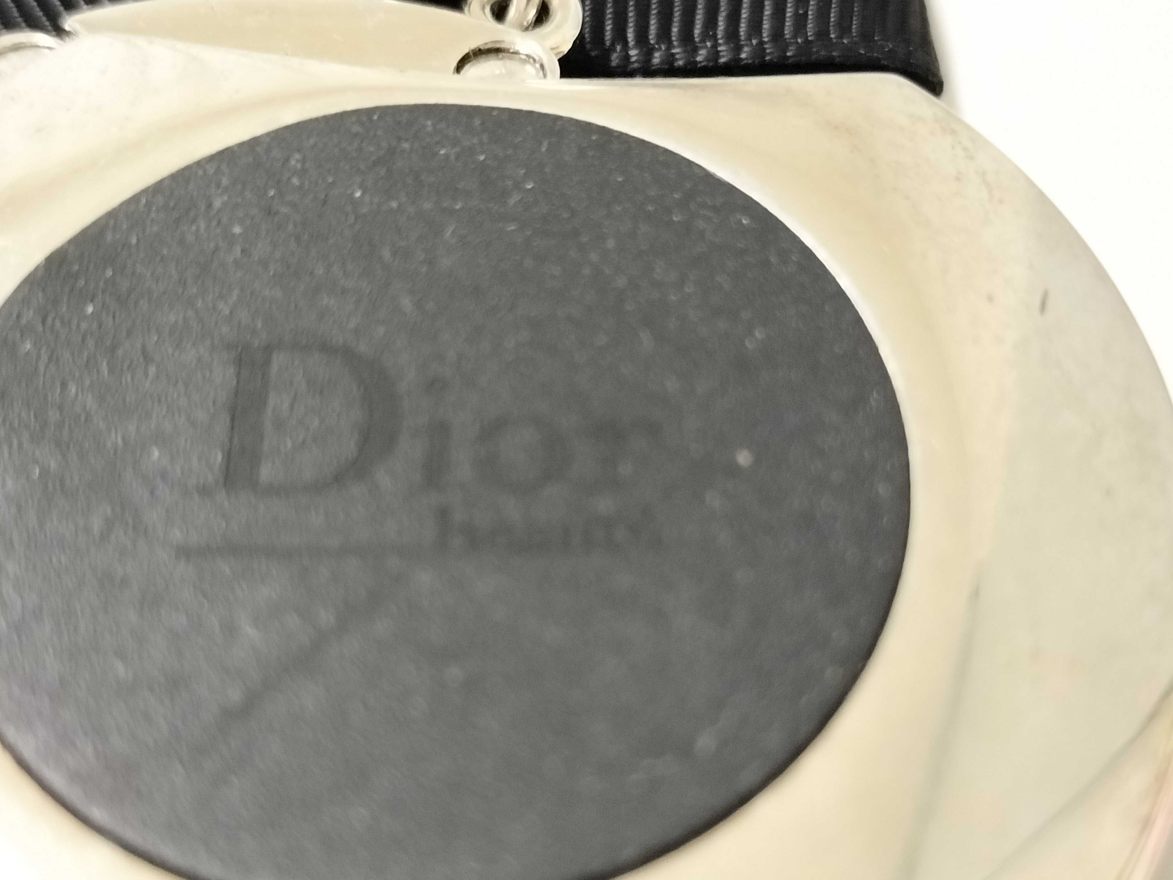 Dior Beaute Silver-Tone Folding Purse Hanger Keychain