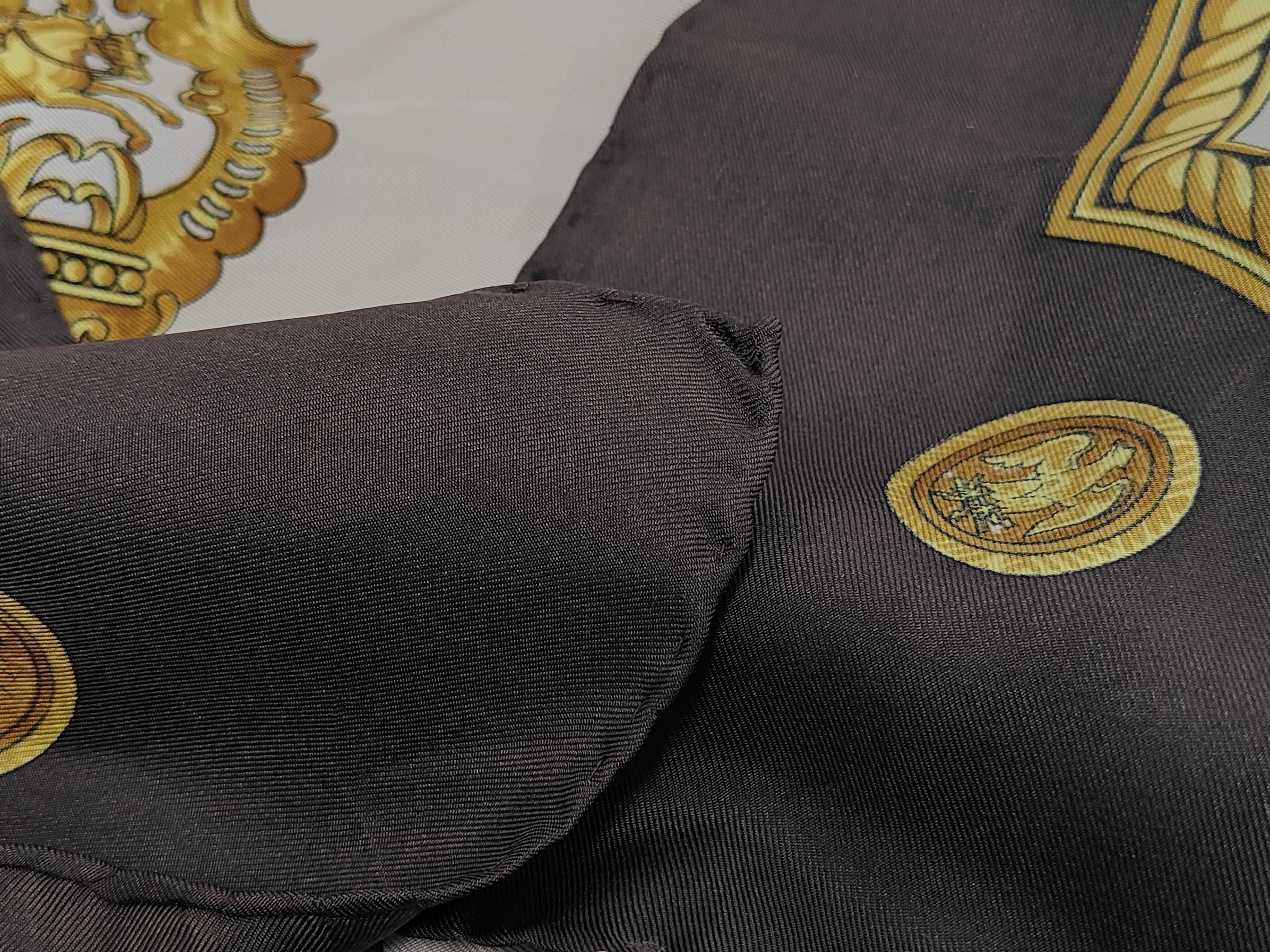 Celine Messageries et Diligences Silk Square Scarf