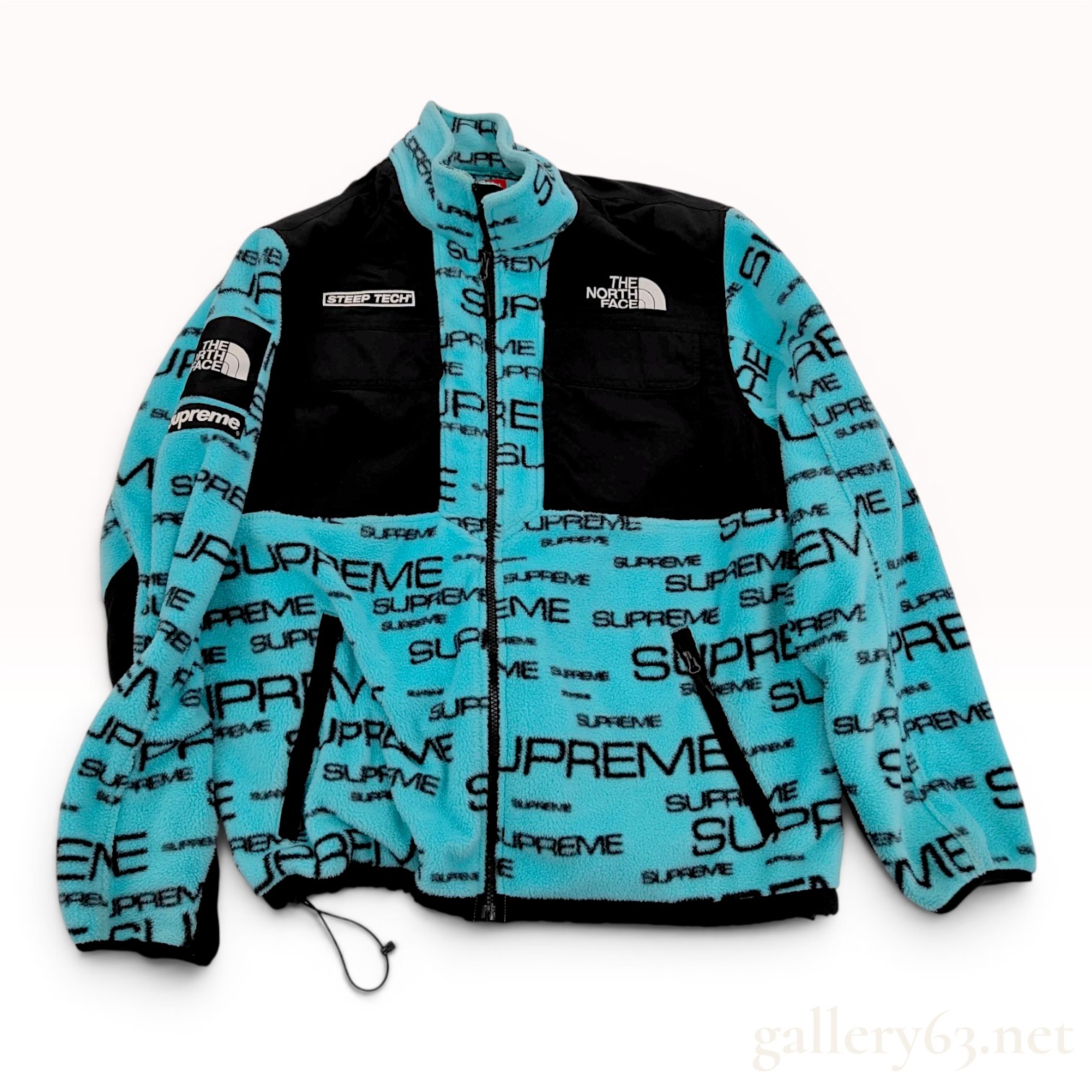 Supreme x The North Face Steep Tech Fleece Jacket Teal