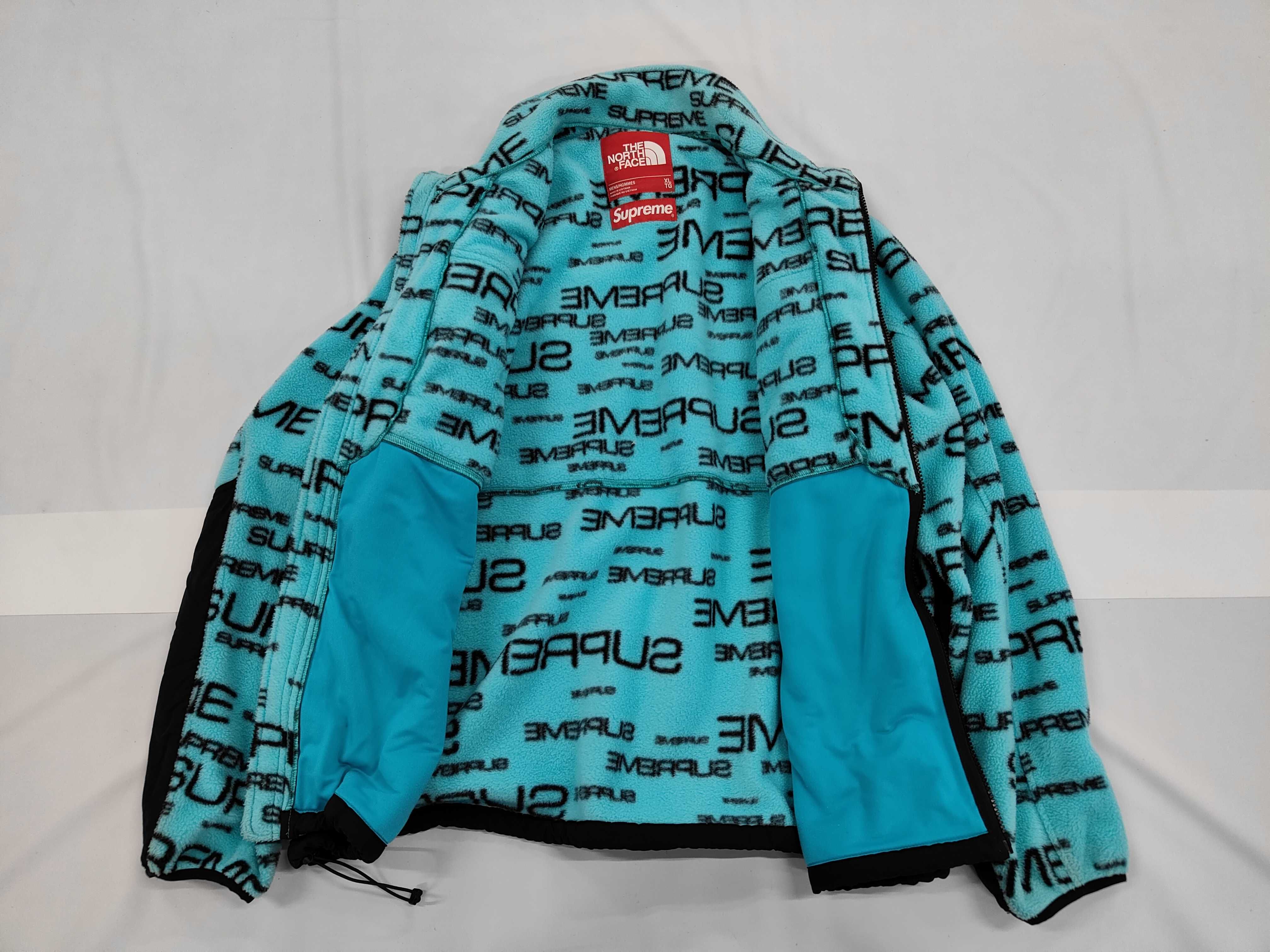 Supreme x The North Face Steep Tech Fleece Jacket Teal