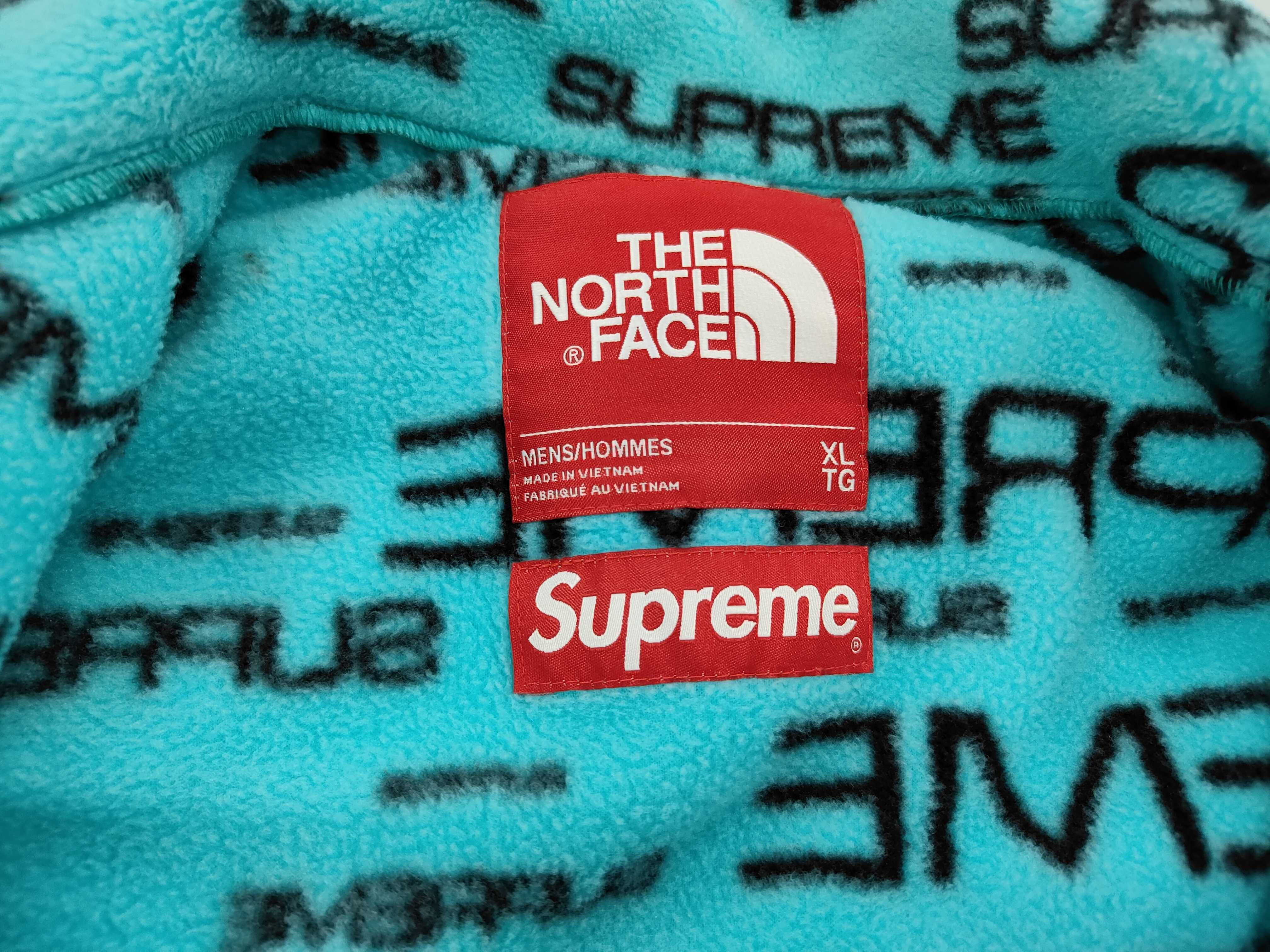 Supreme x The North Face Steep Tech Fleece Jacket Teal